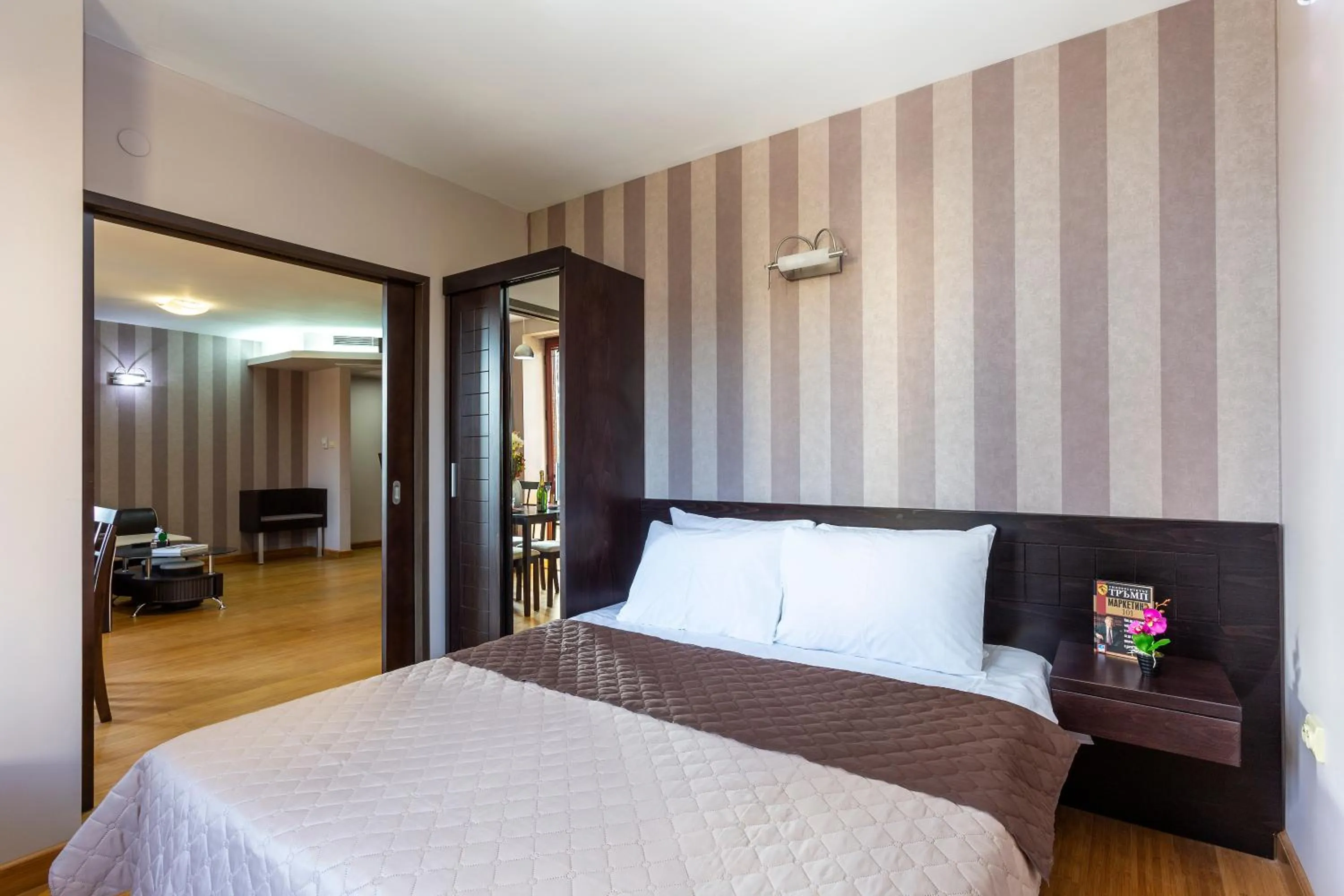 Bed in CityHome Aparthotel