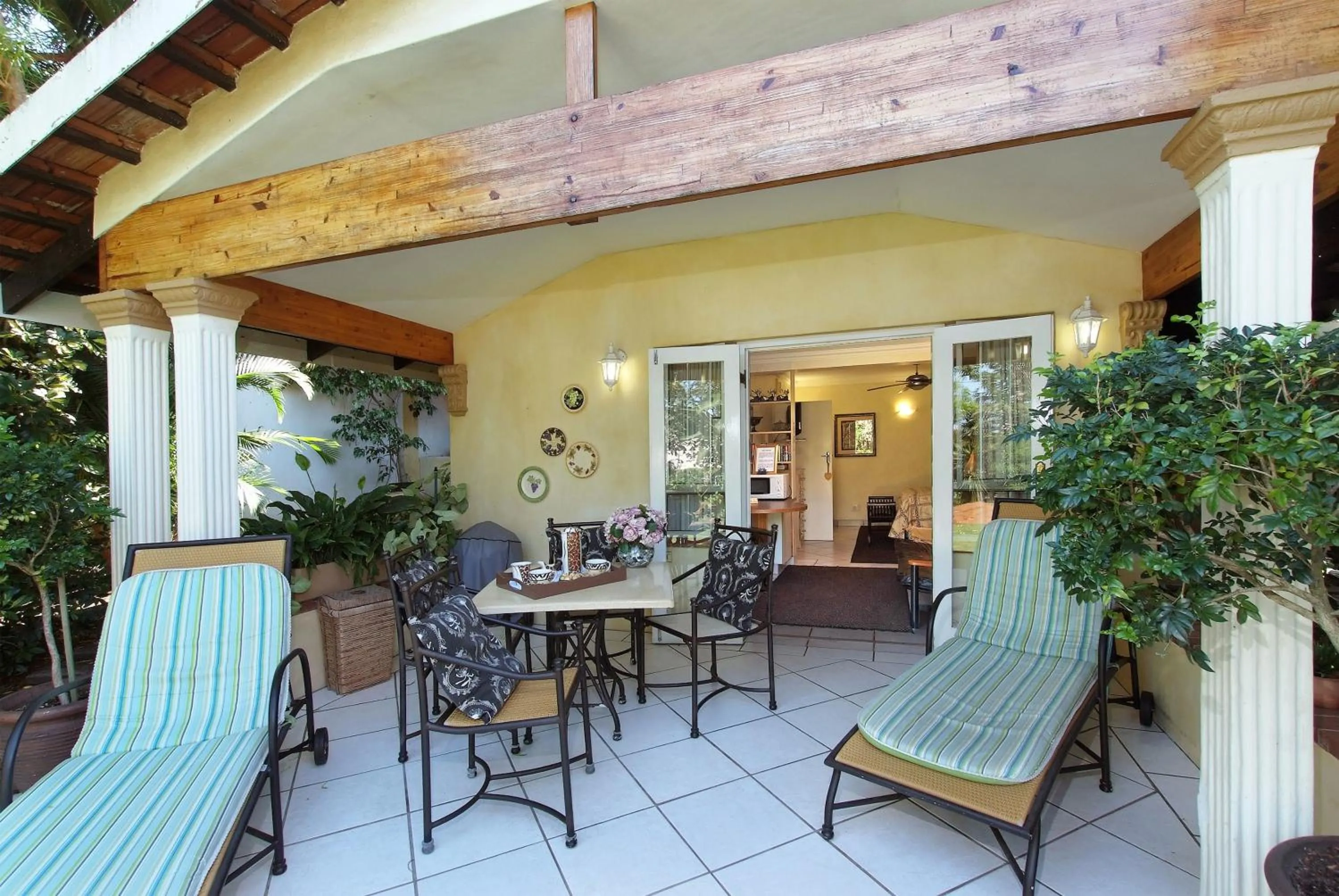 Balcony/Terrace in Anchor's Rest Guesthouse and Self Catering