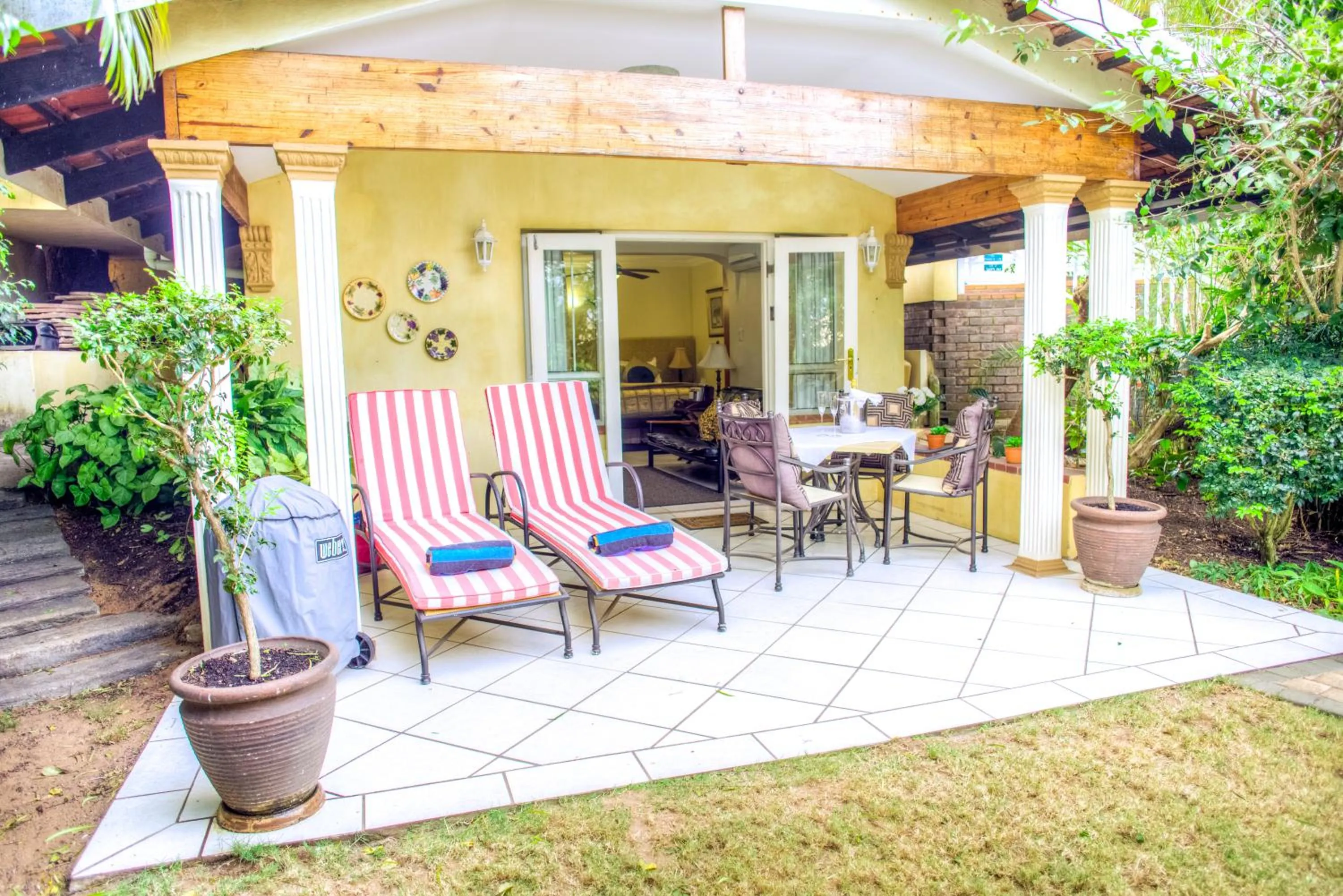 Patio in Anchor's Rest Guesthouse and Self Catering