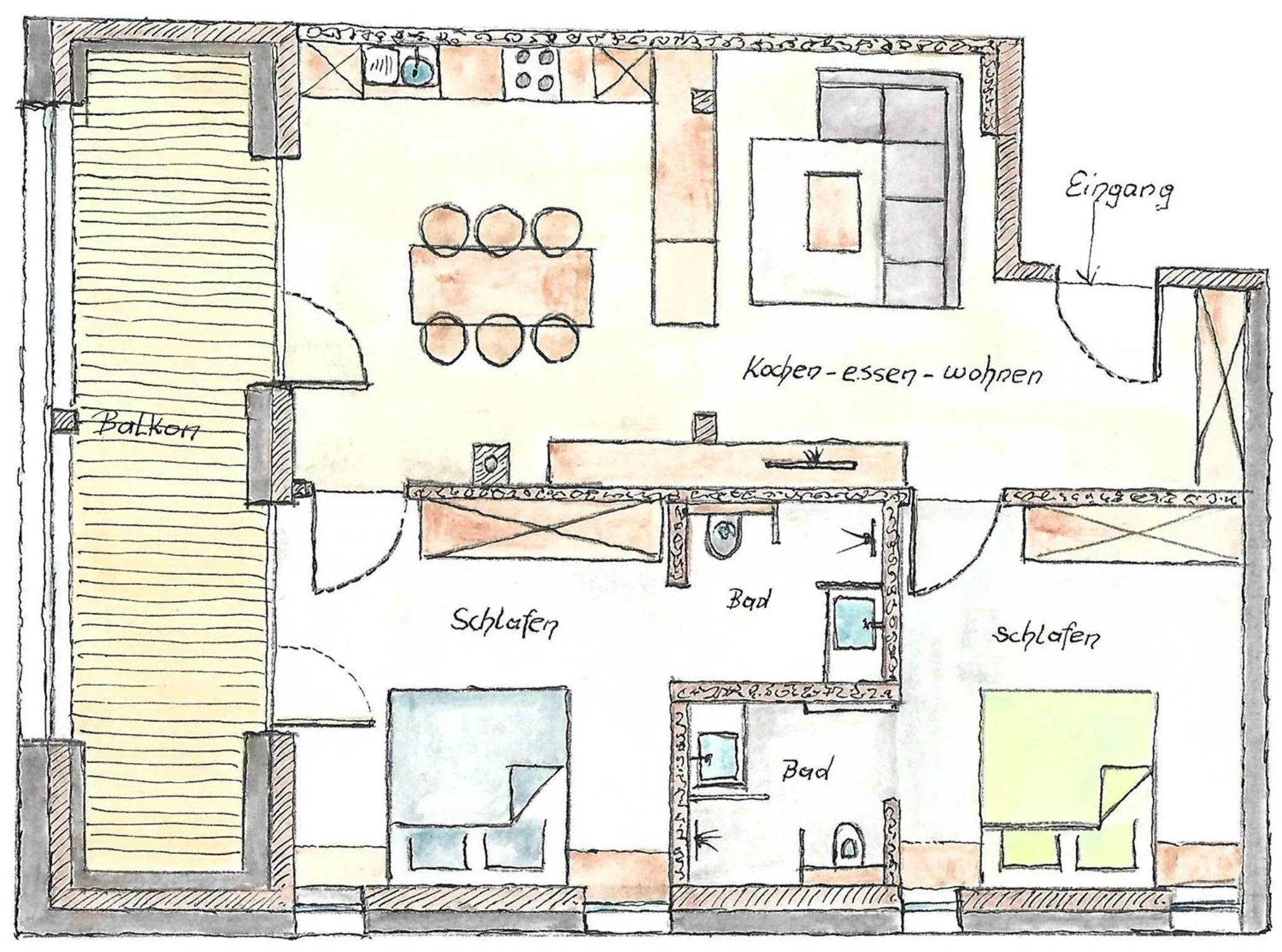 Floor plan in Wolfegg