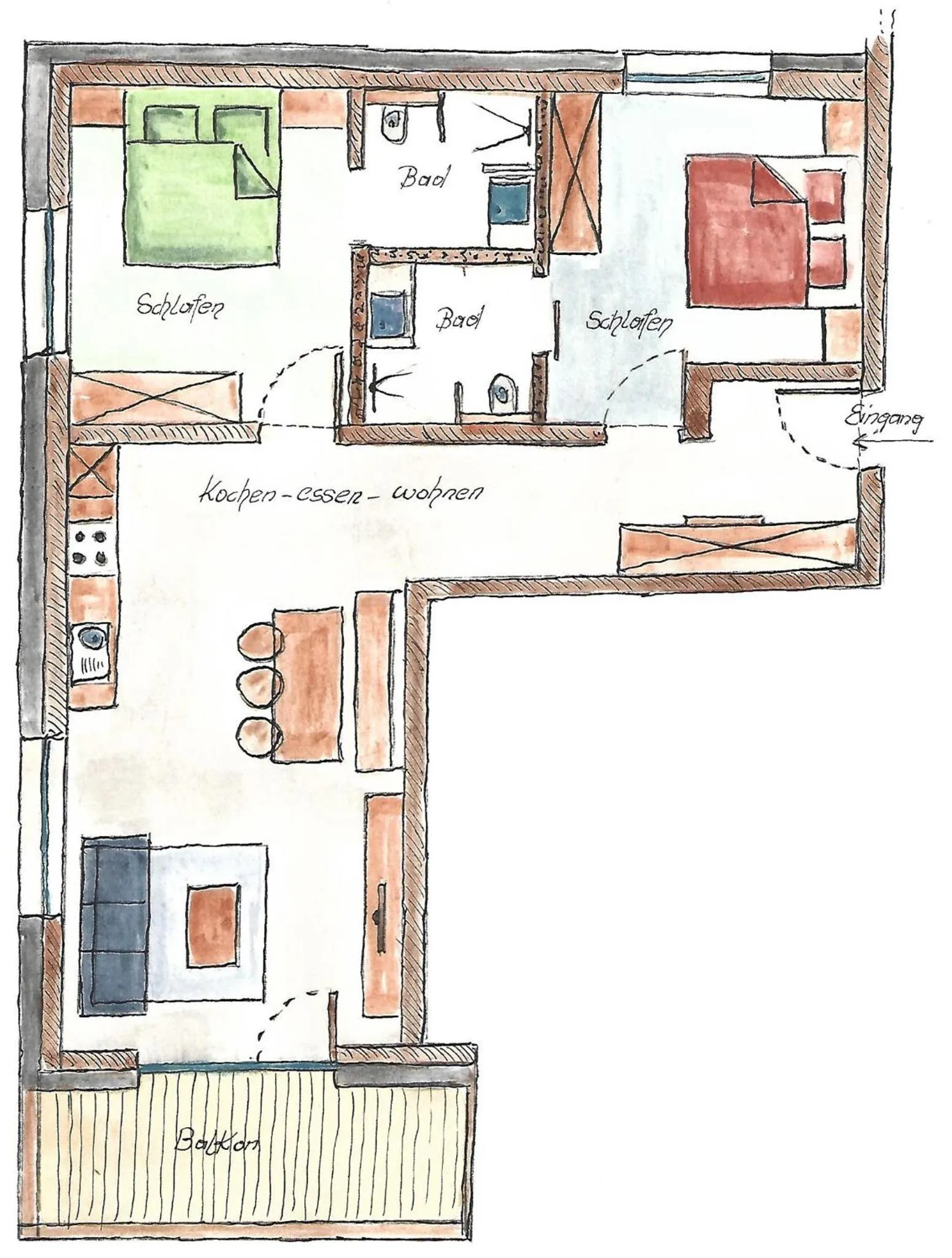 Floor plan in Wolfegg