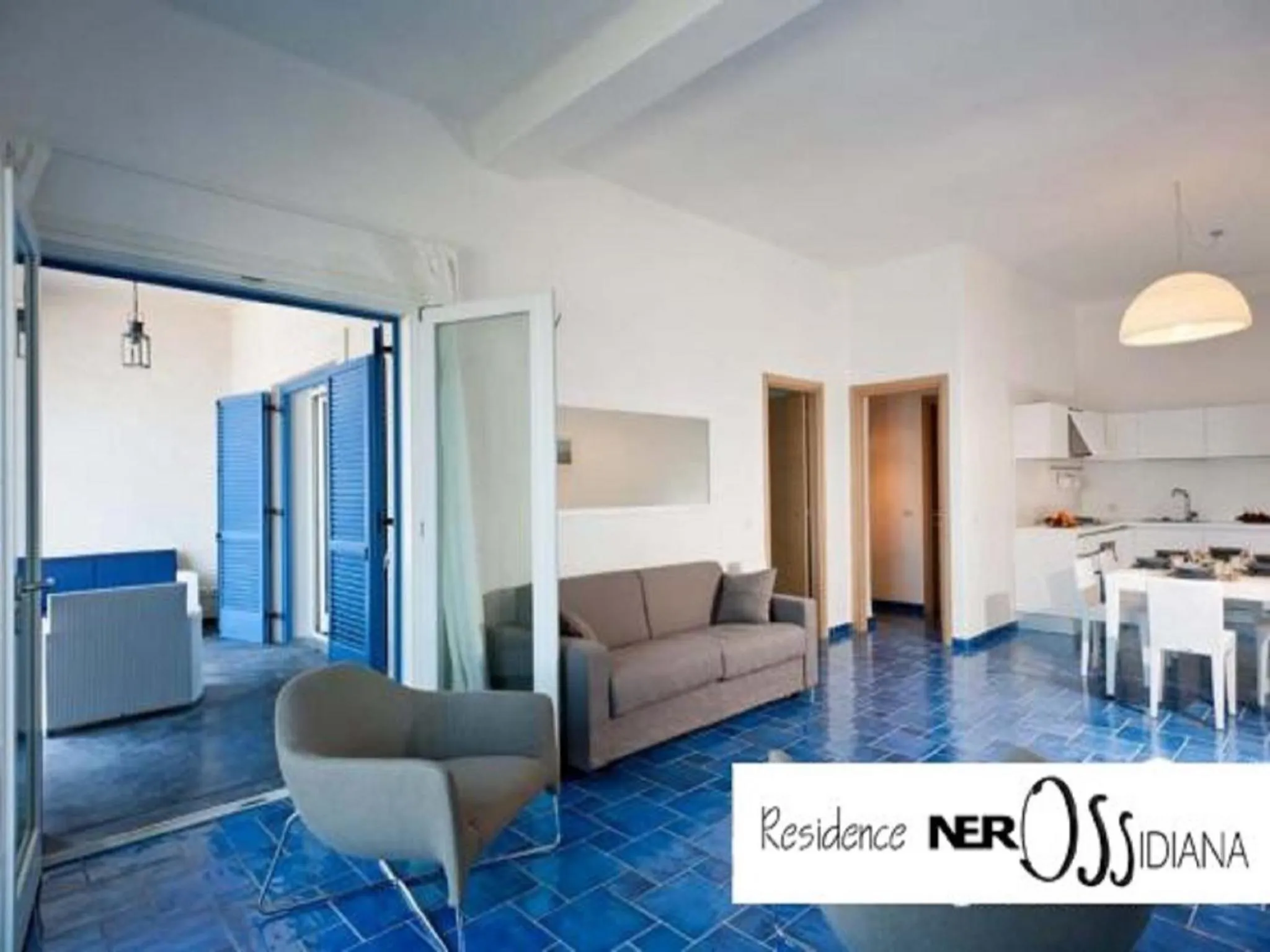 Living room in NerOssidiana