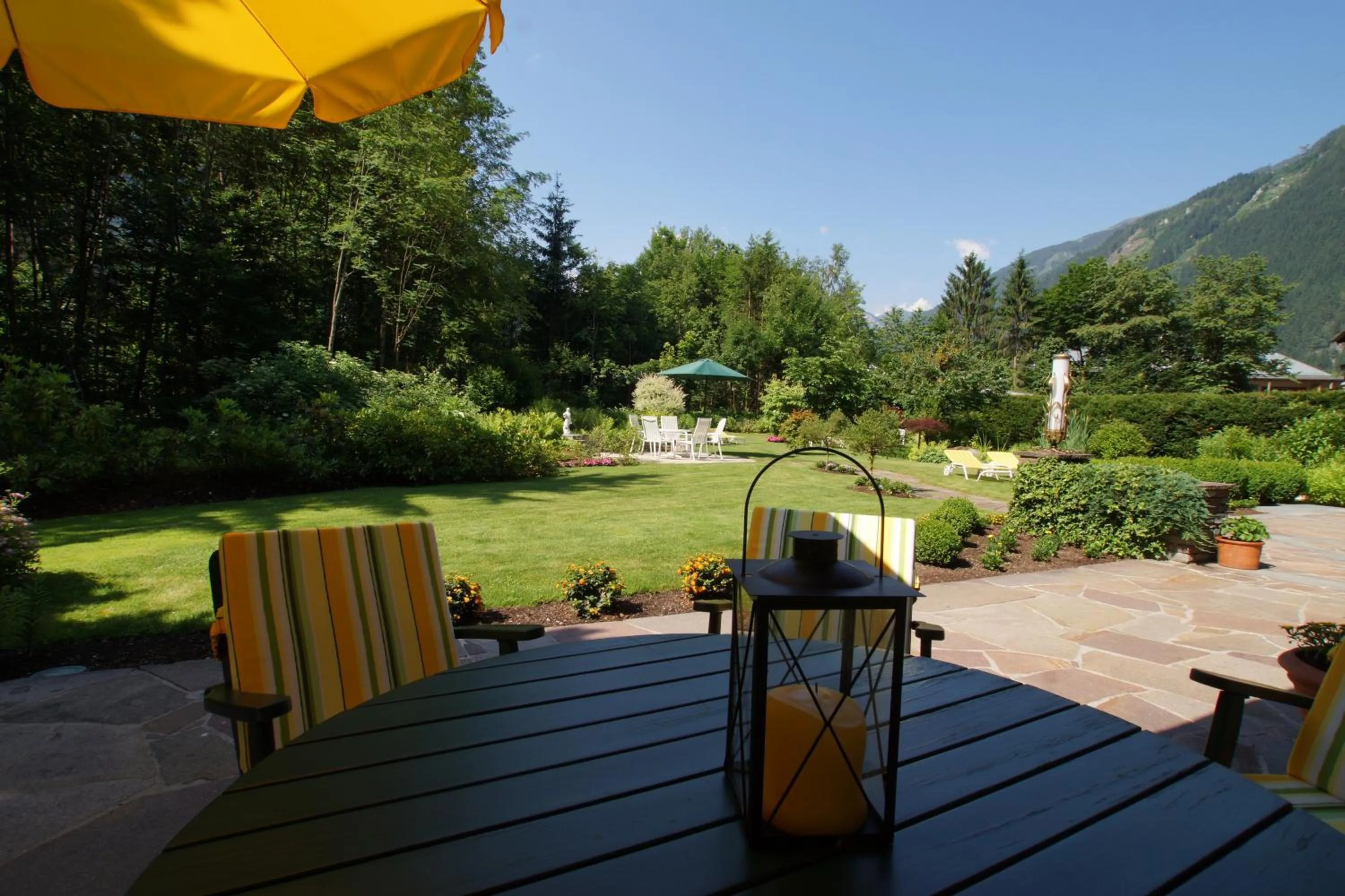 Garden in Hotel Garni Erler