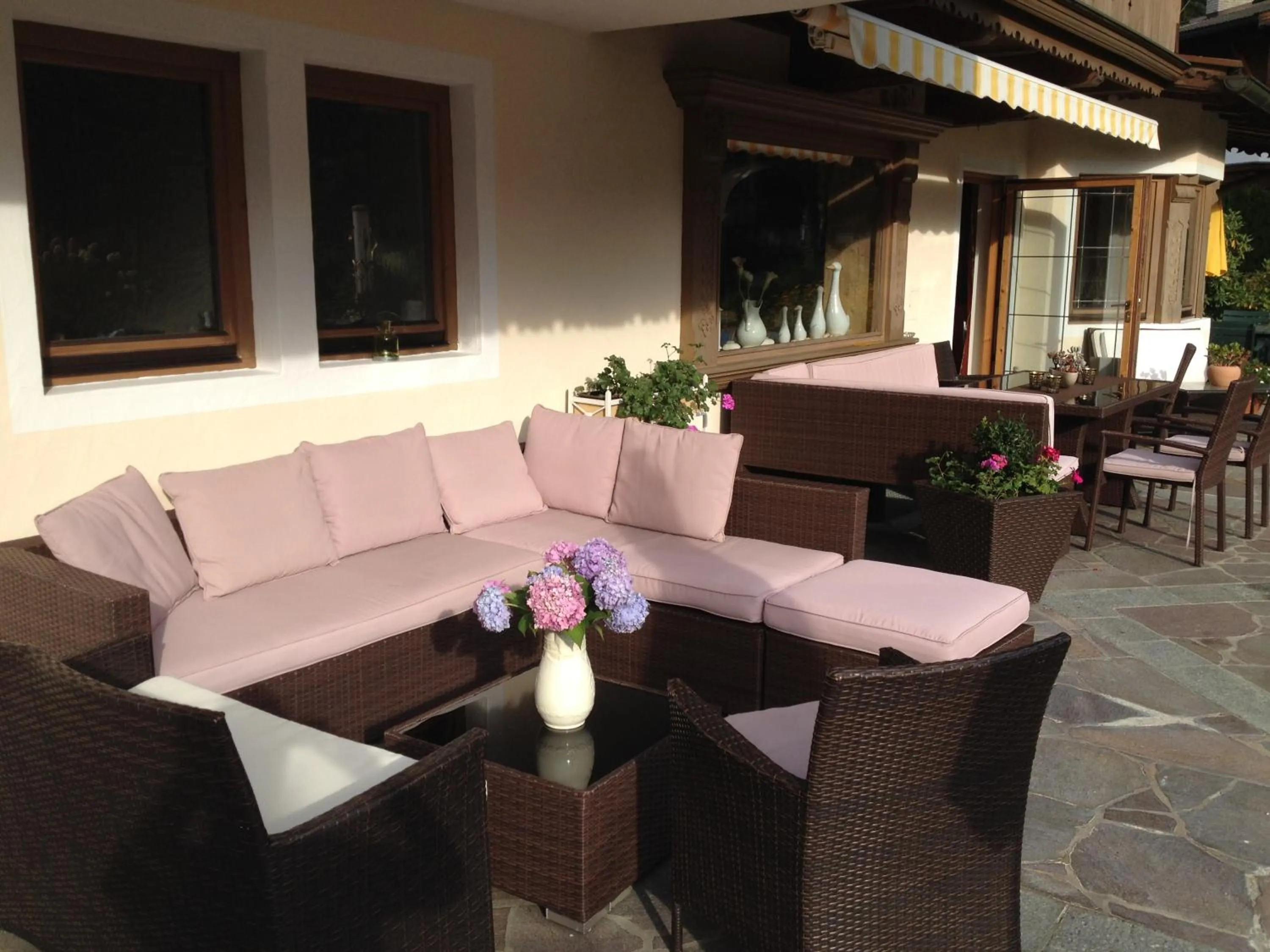 Balcony/Terrace in Hotel Garni Erler