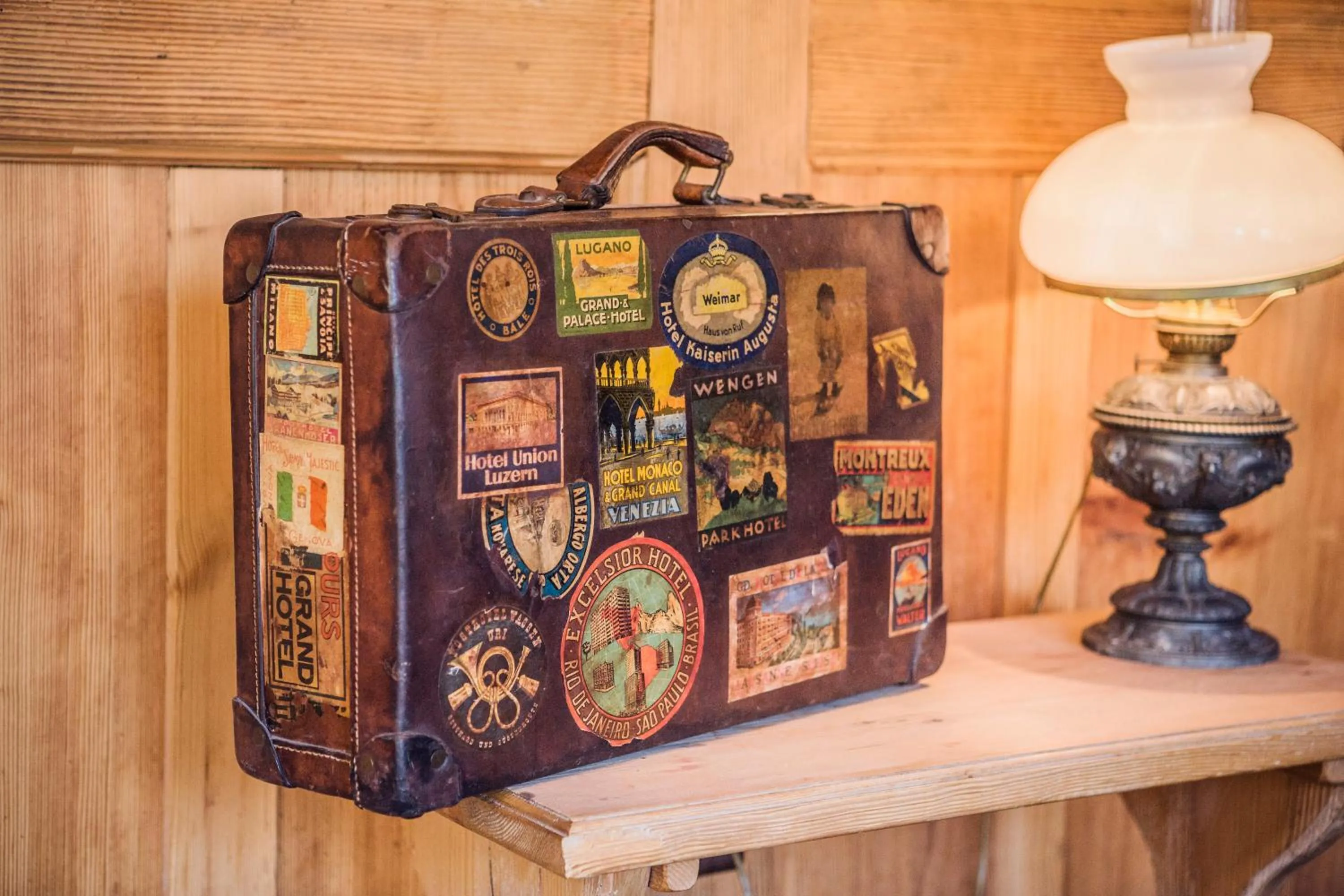 Decorative detail in Hotel Schönegg