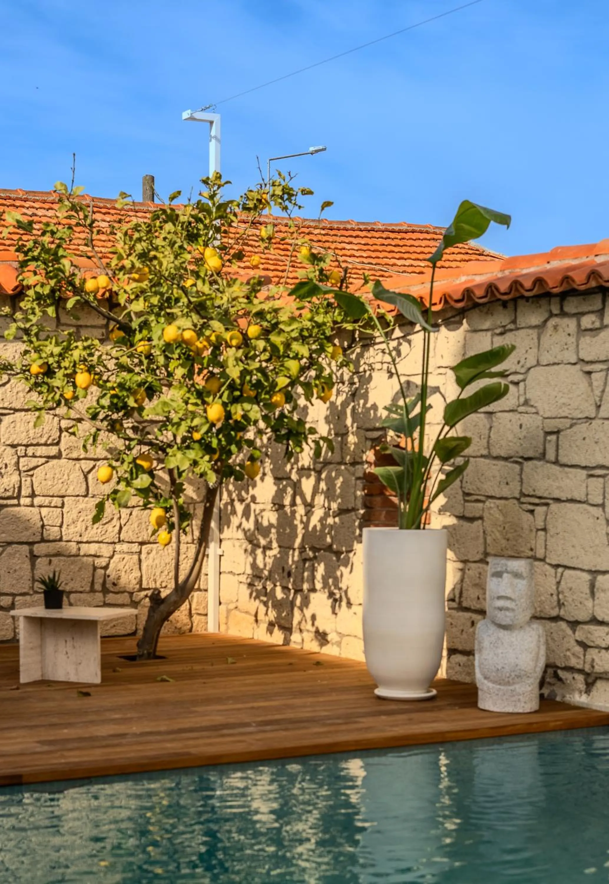 Swimming pool in Aleysim Alaçatı-Design Als