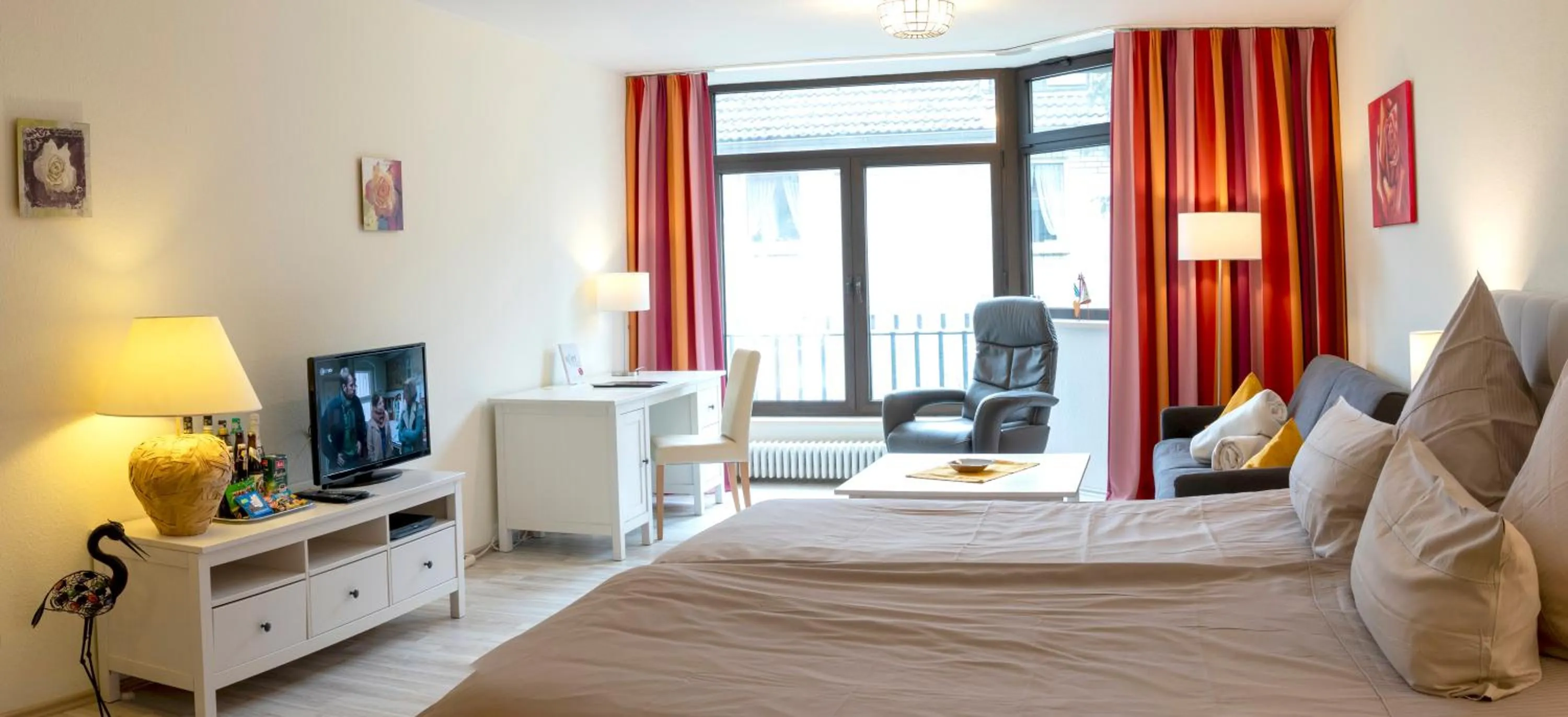 Photo of the whole room, Bed in Haus Roseneck mit gratis Zugang zur Jod-Sole-Therme