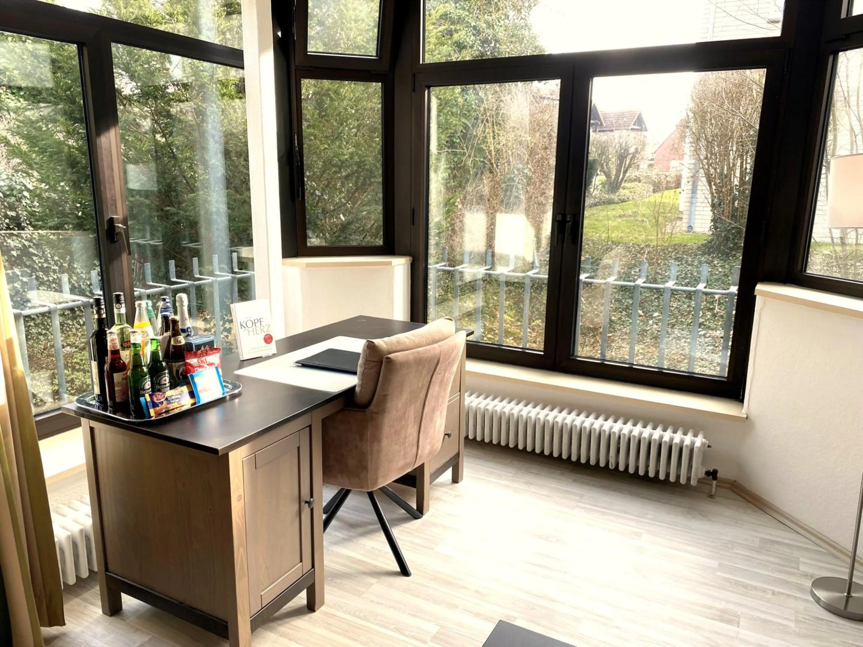 Seating area in Haus Roseneck mit gratis Zugang zur Jod-Sole-Therme