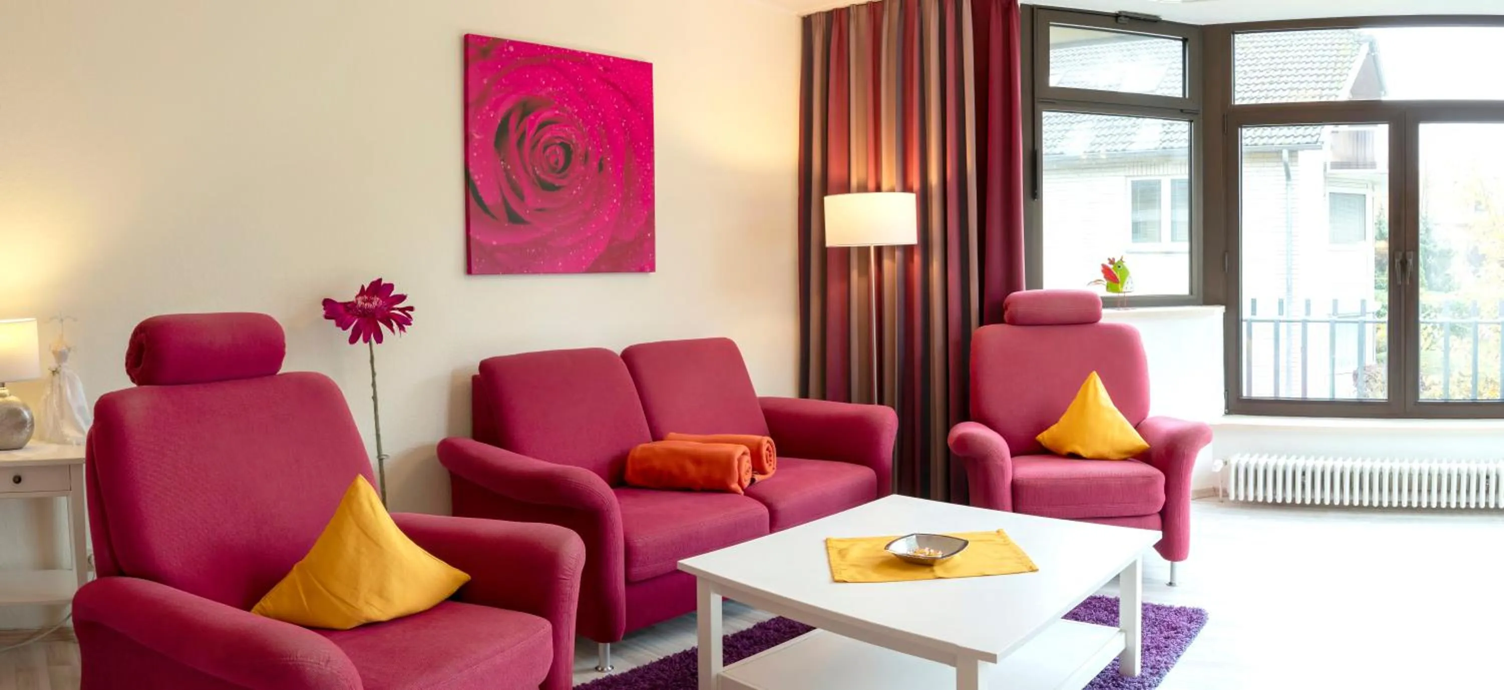 Decorative detail in Haus Roseneck mit gratis Zugang zur Jod-Sole-Therme