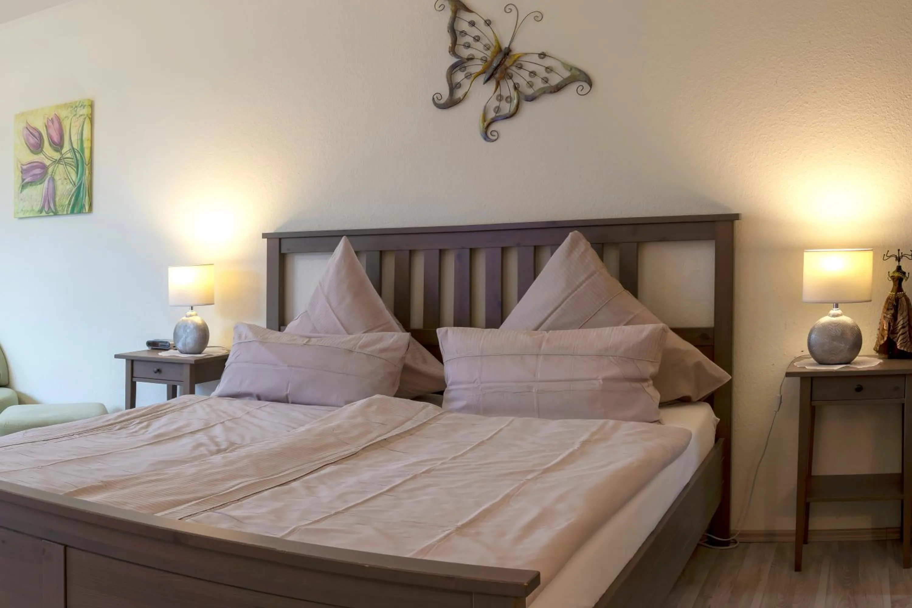 Bed in Haus Roseneck mit gratis Zugang zur Jod-Sole-Therme