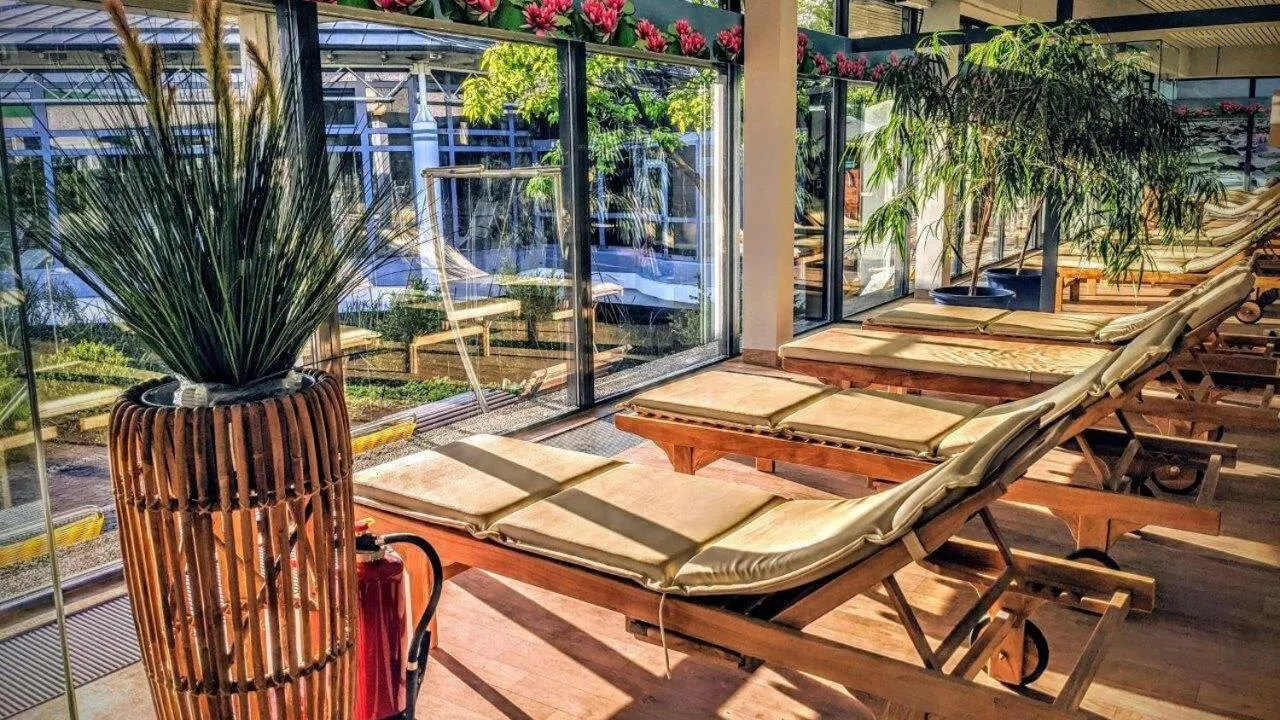 Hot Spring Bath in Haus Roseneck mit gratis Zugang zur Jod-Sole-Therme