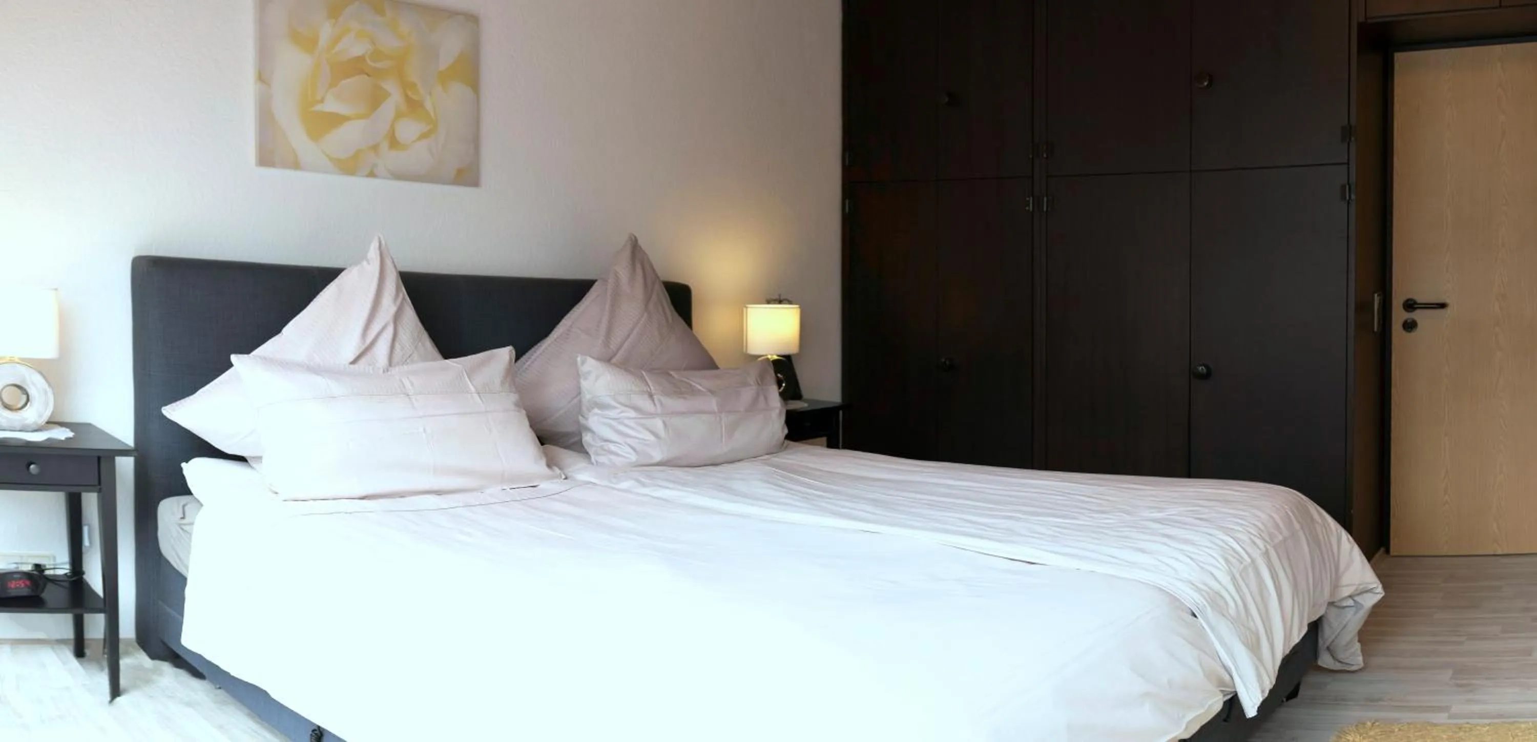 Bedroom, Bed in Haus Roseneck mit gratis Zugang zur Jod-Sole-Therme