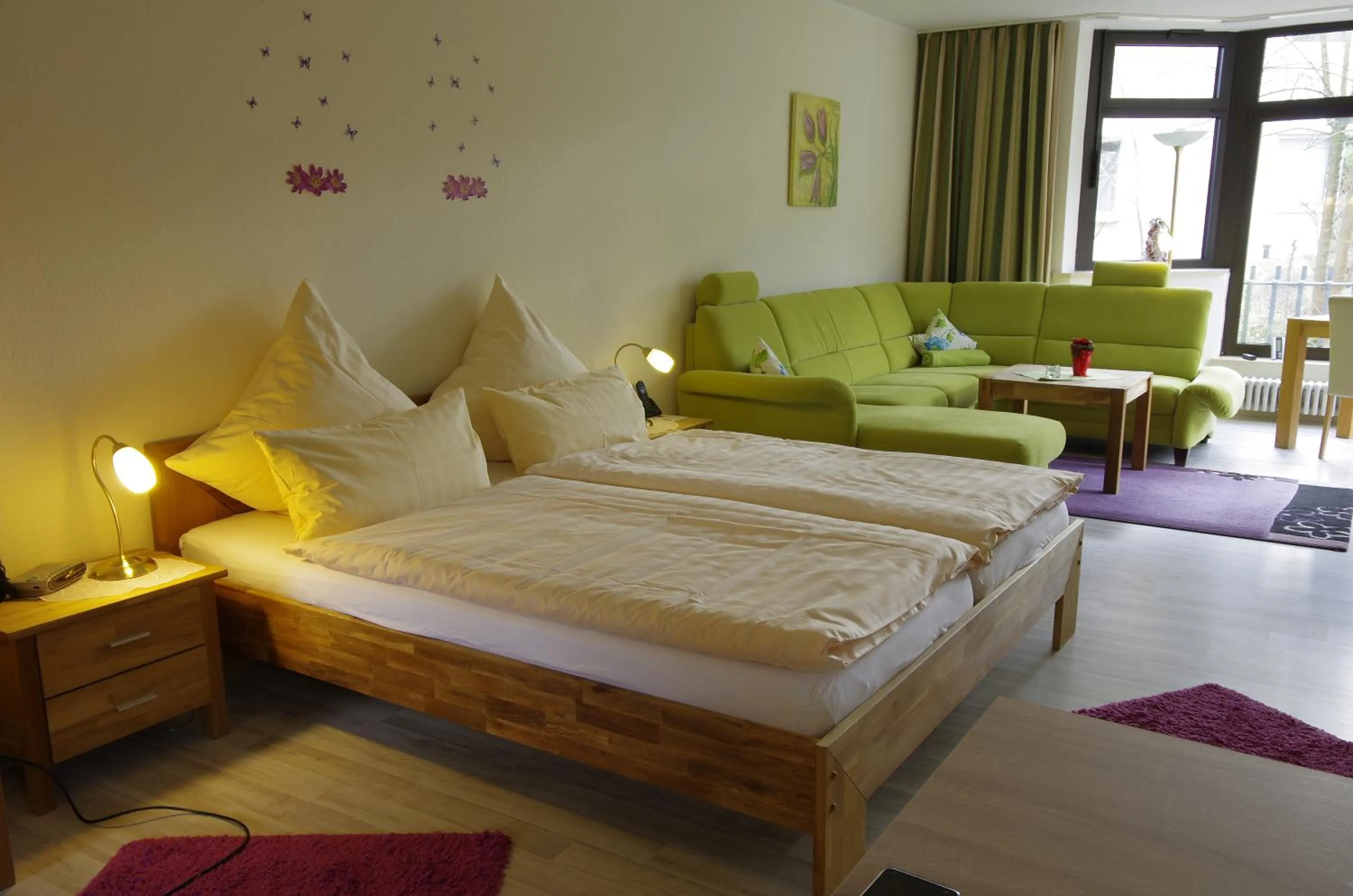 Bed in Haus Roseneck mit gratis Zugang zur Jod-Sole-Therme