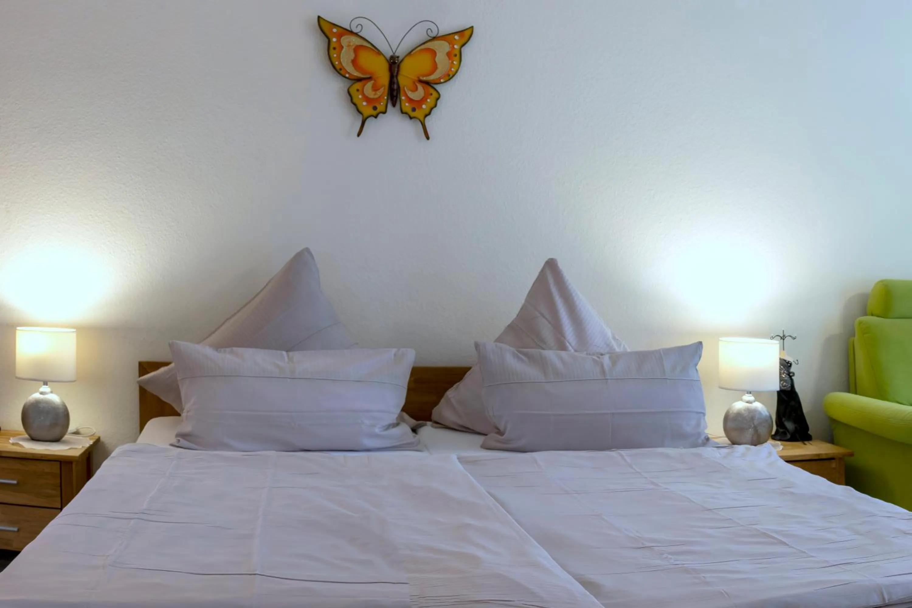 Bed in Haus Roseneck mit gratis Zugang zur Jod-Sole-Therme