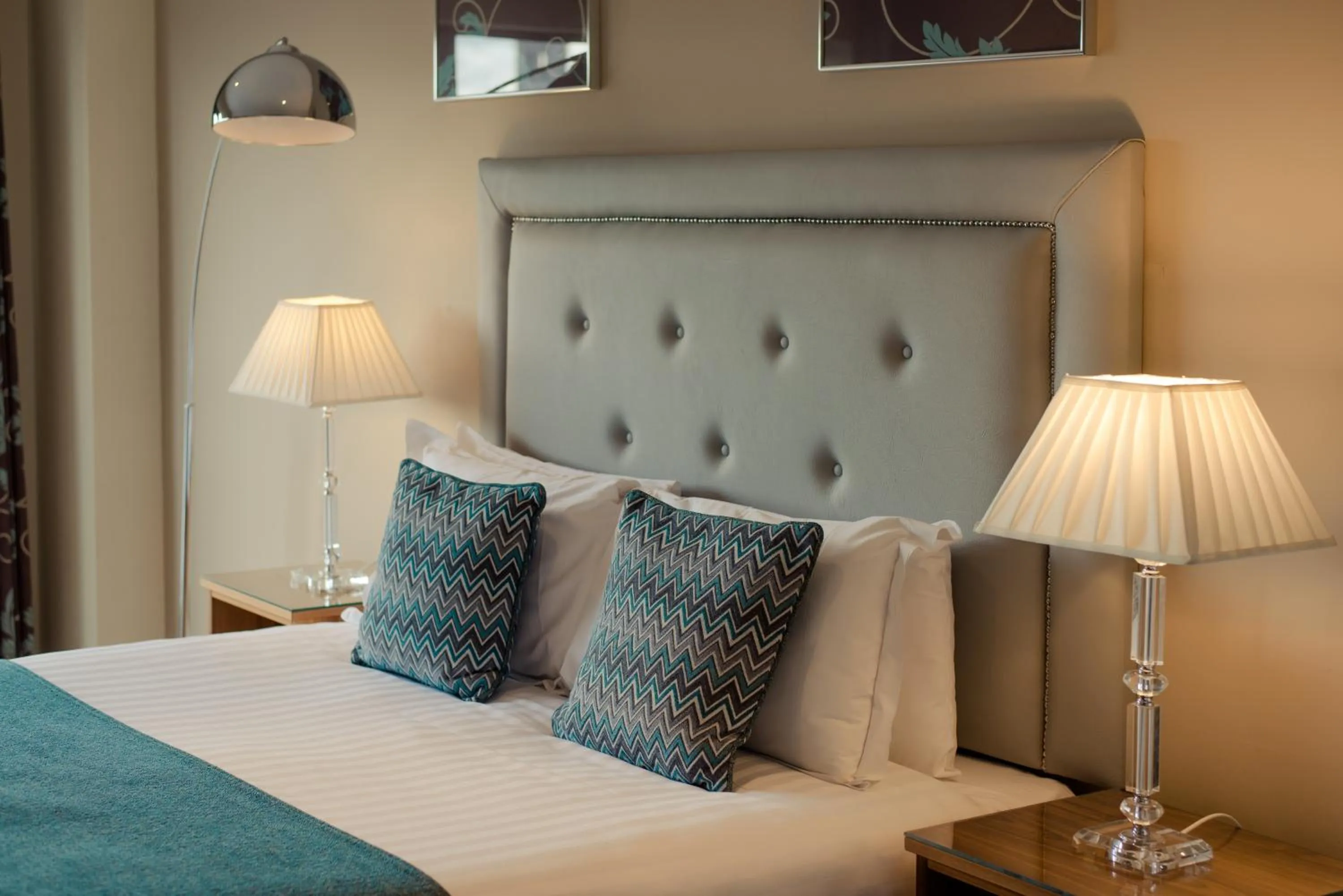 Bed in Scott's Hotel