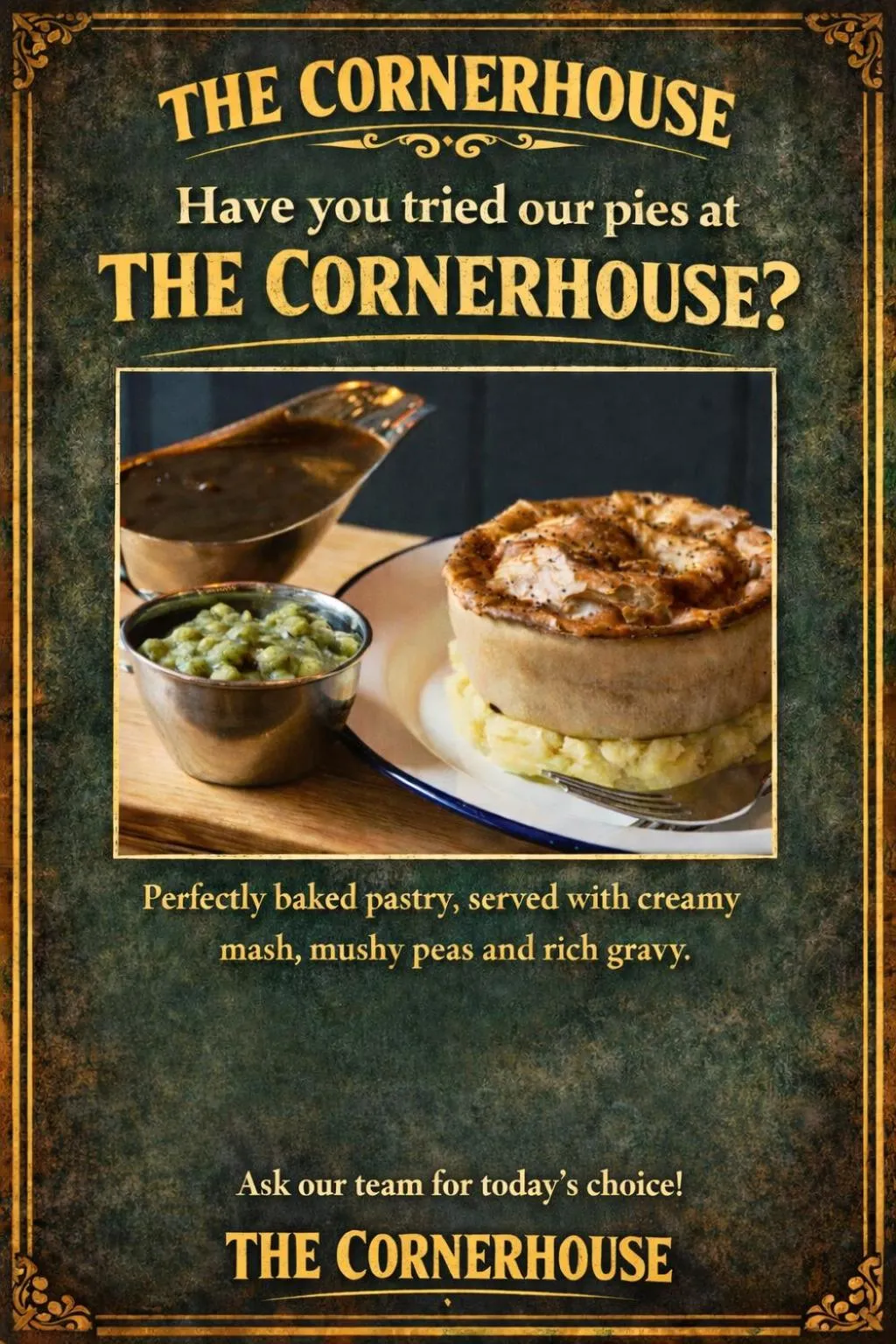 Restaurant/places to eat in The Cornerhouse