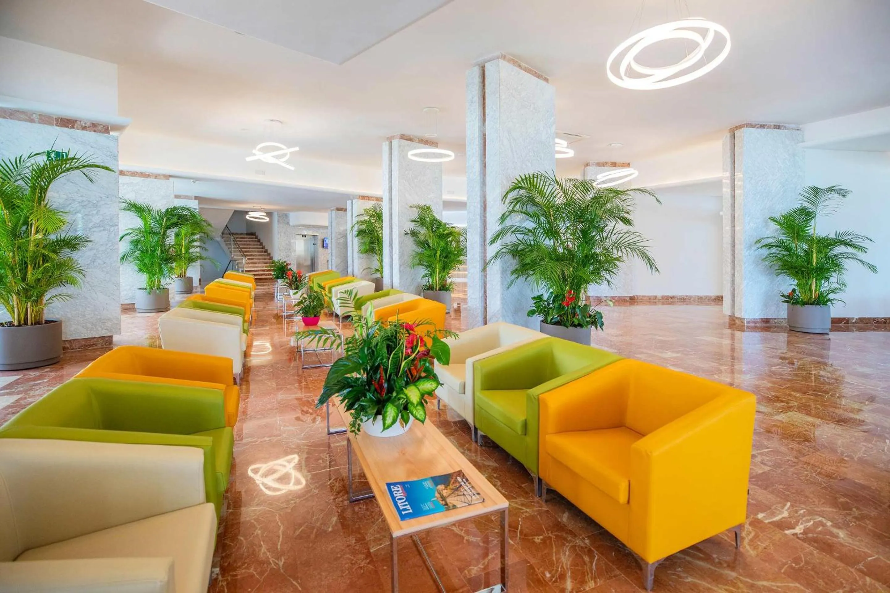 Lobby or reception in Hotel Servigroup Koral Beach 4 Sup