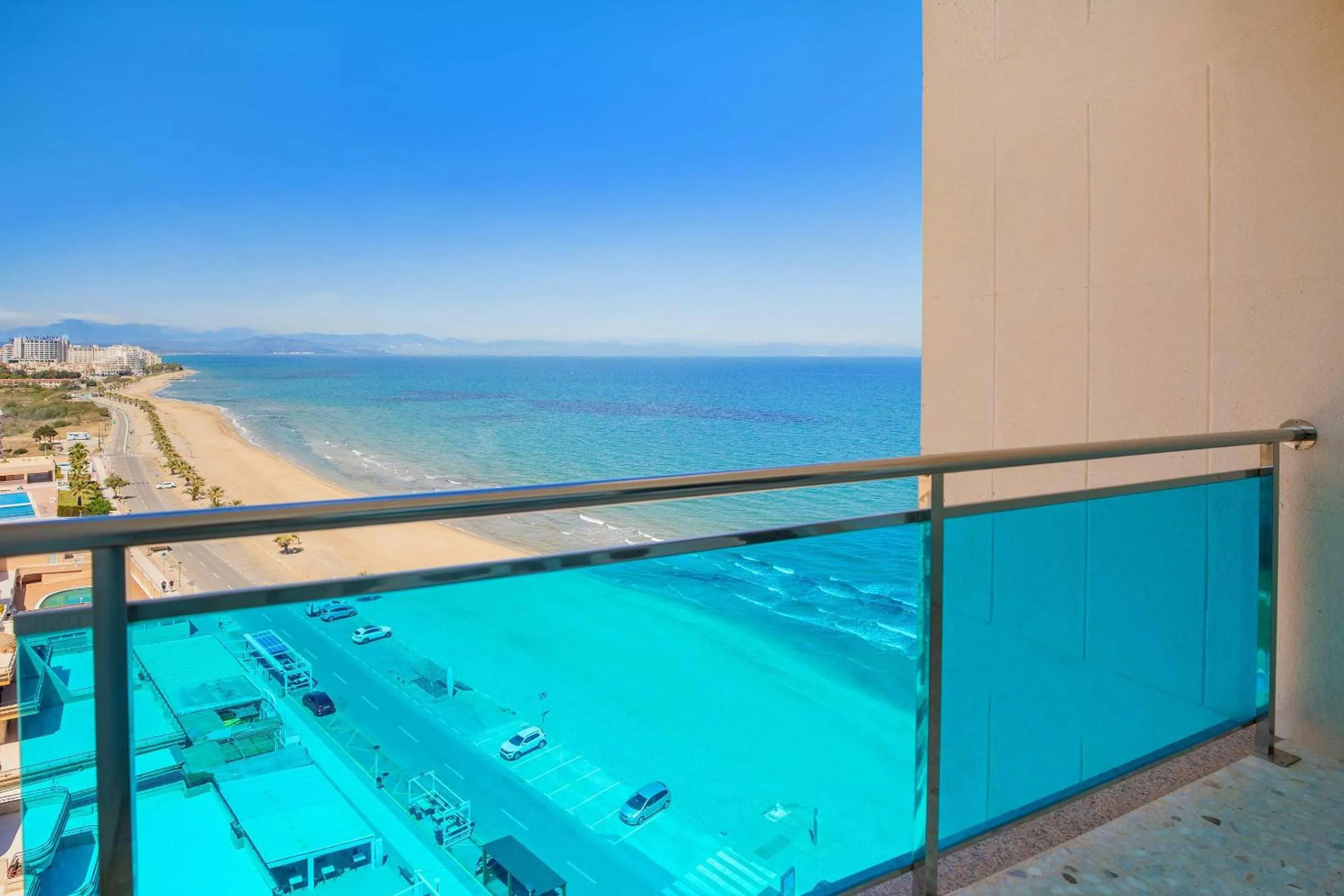 Balcony/Terrace in Hotel Servigroup Koral Beach 4 Sup