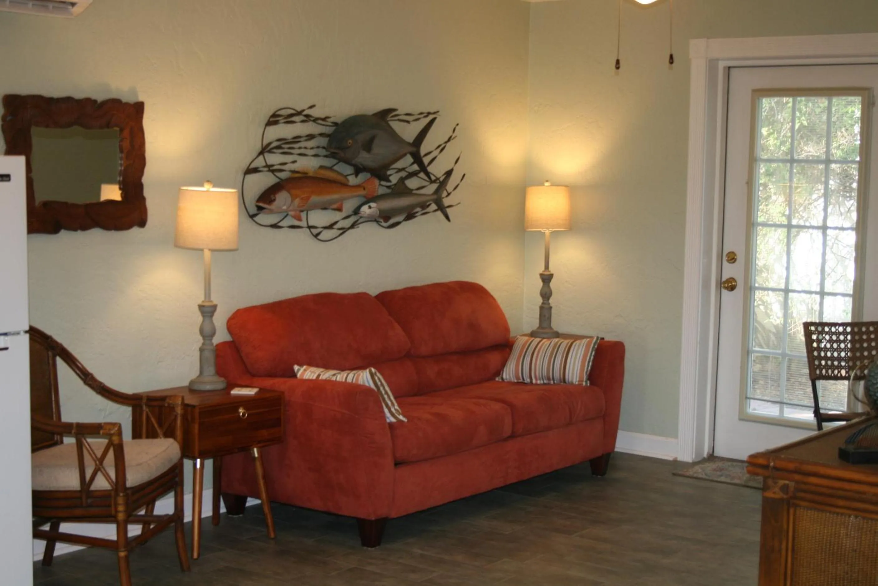 Living room in Pirates Pointe Resort