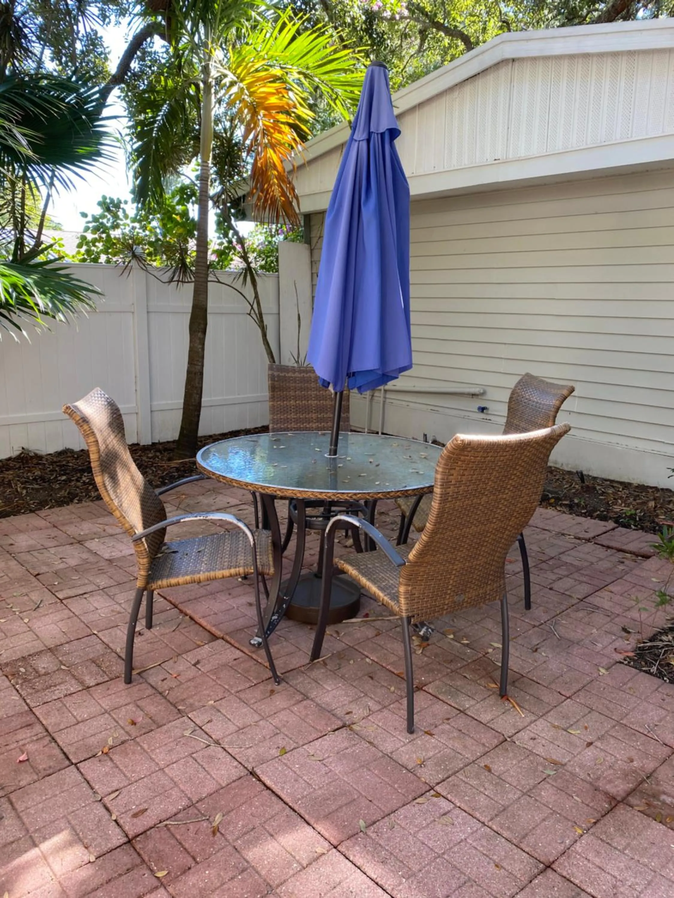 Patio in Pirates Pointe Resort