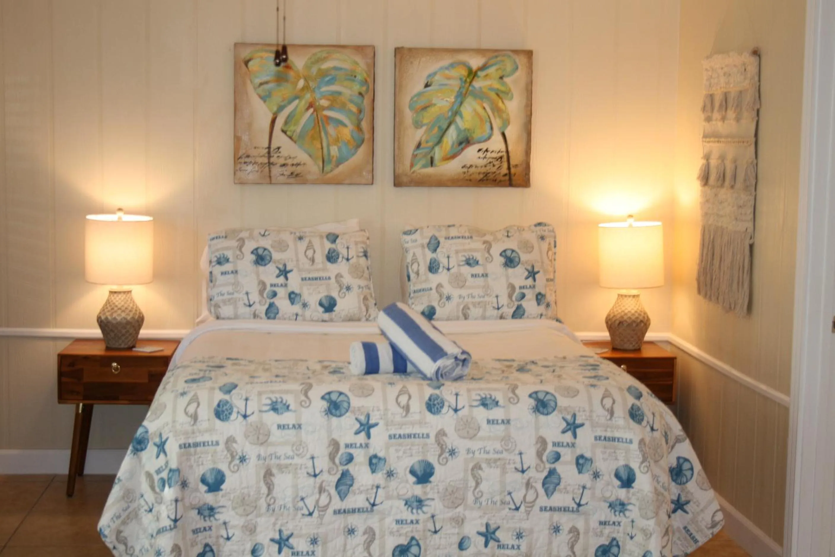 Bed in Pirates Pointe Resort