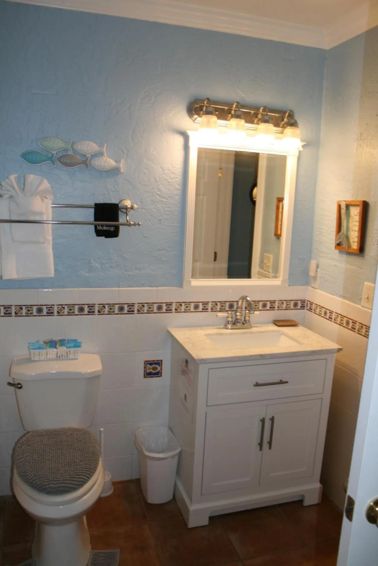 Bathroom in Pirates Pointe Resort