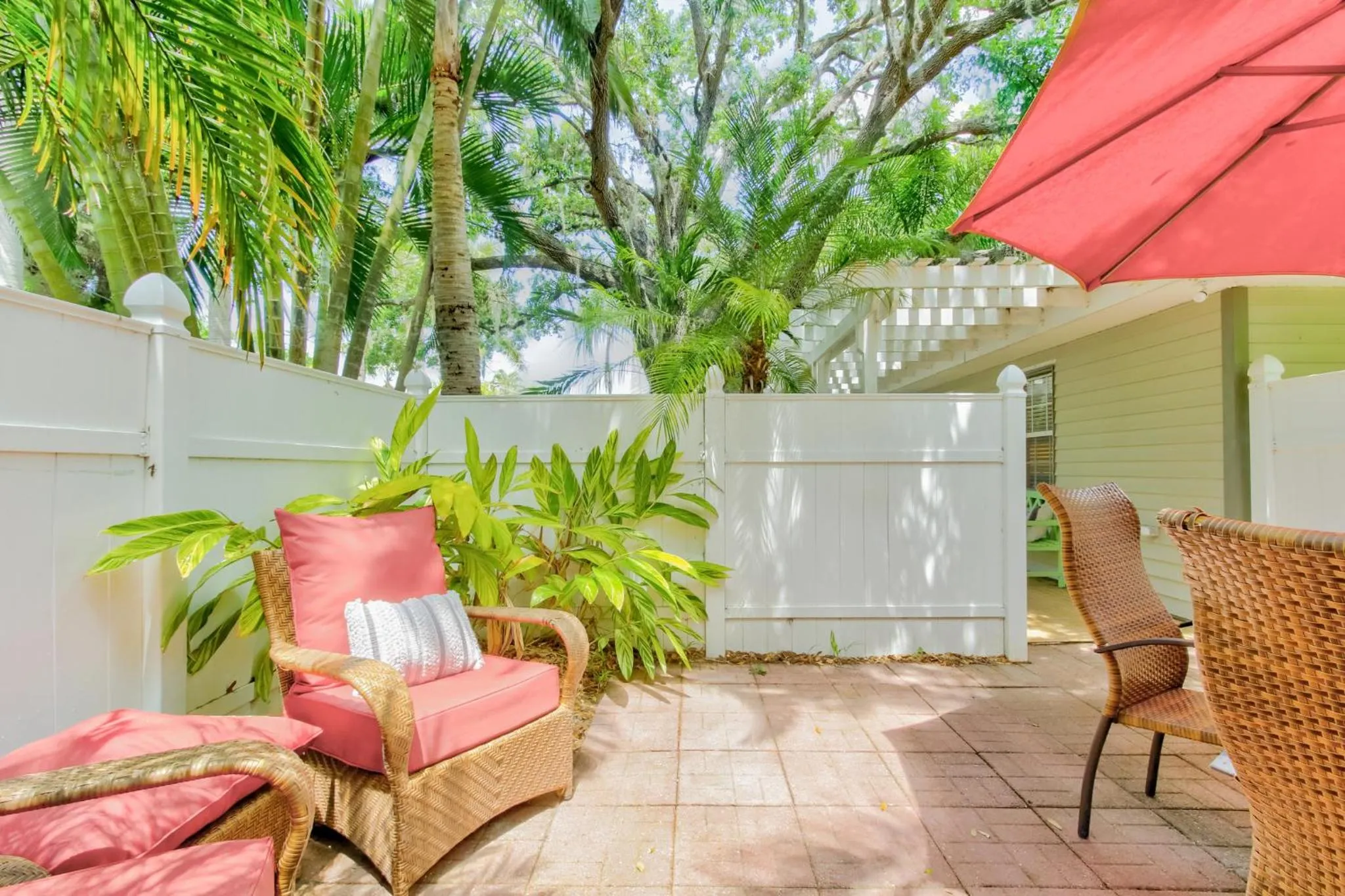 Patio in Pirates Pointe Resort