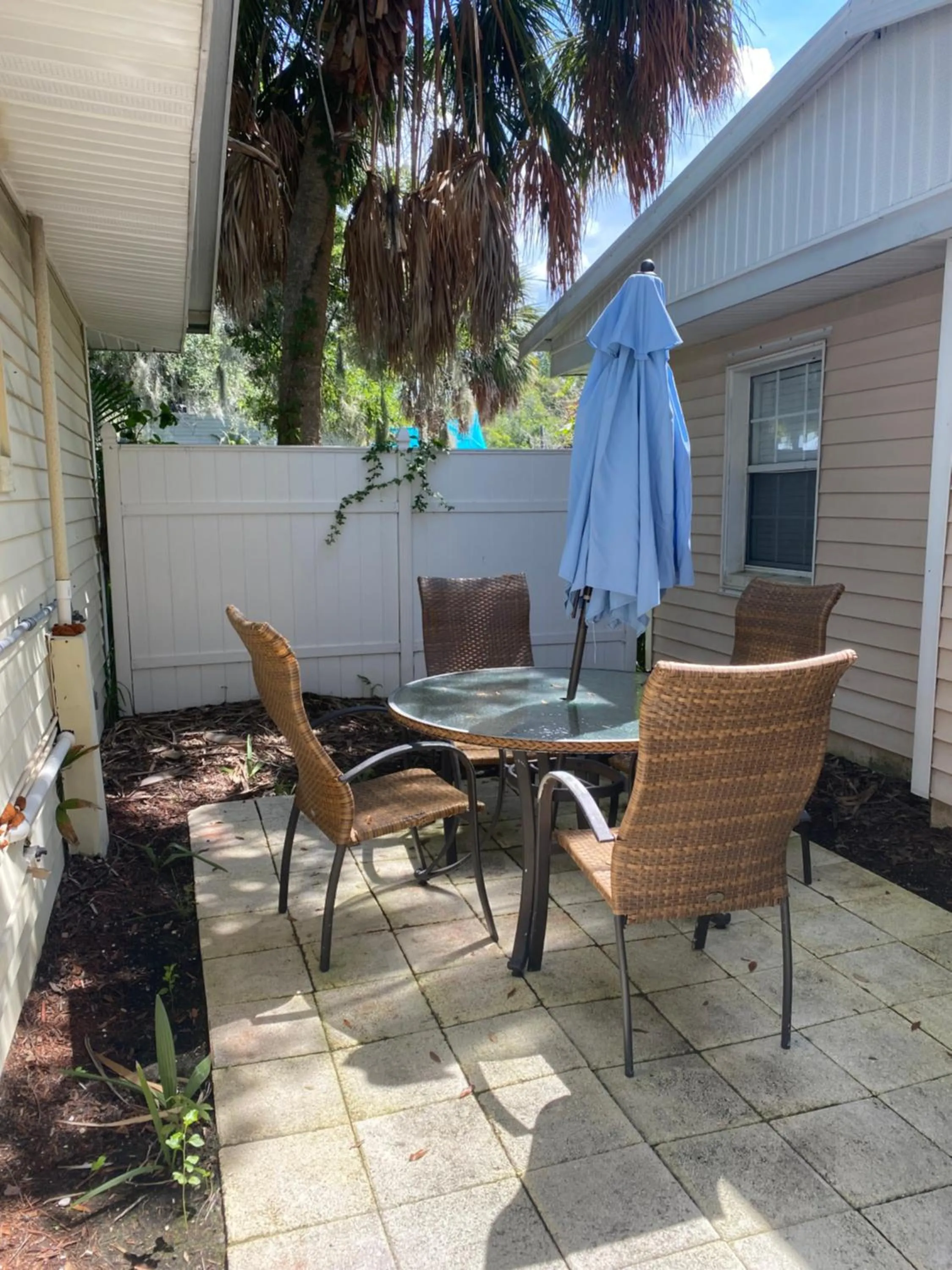 Patio in Pirates Pointe Resort