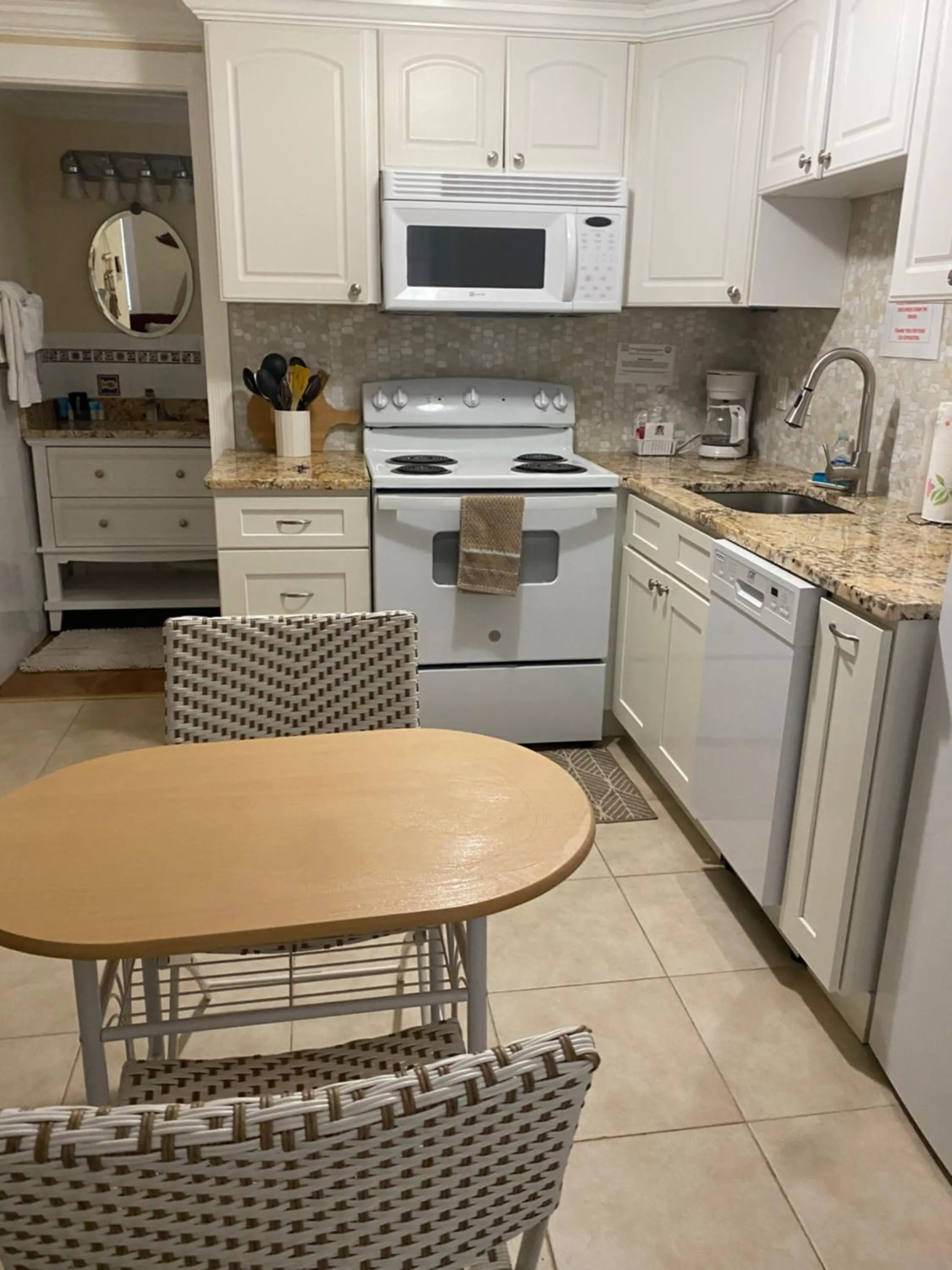 Dining area in Pirates Pointe Resort