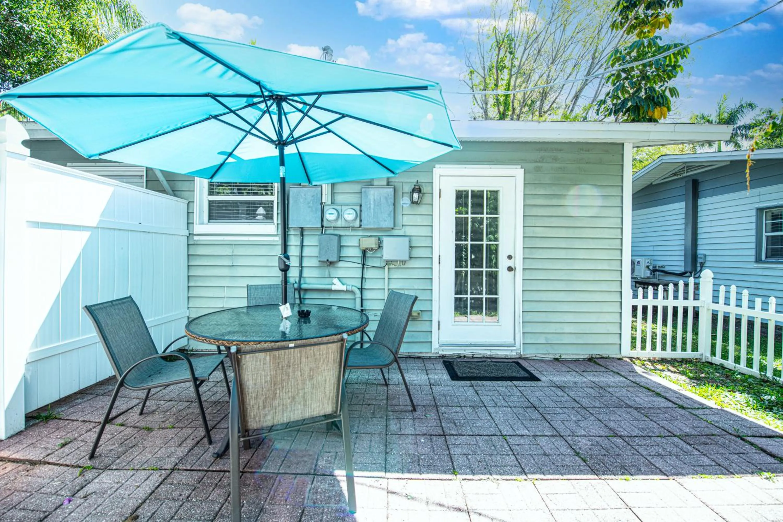 Patio in Pirates Pointe Resort