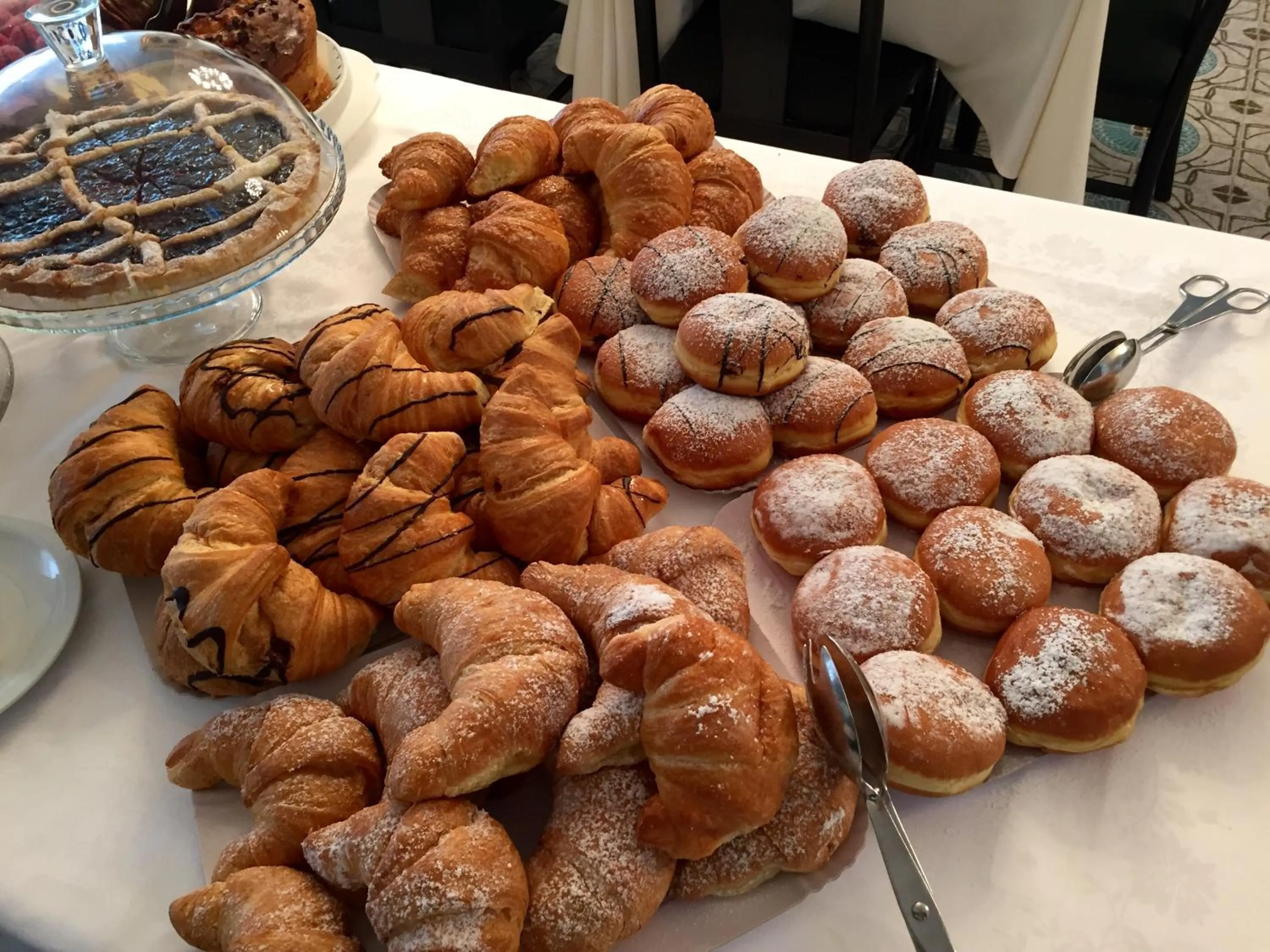 Continental breakfast in Hotel Wally