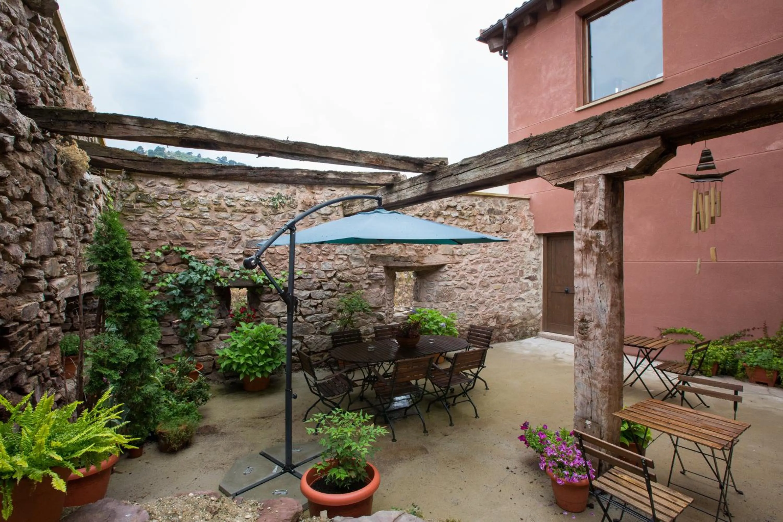 Garden in Posada Real La Almazuela