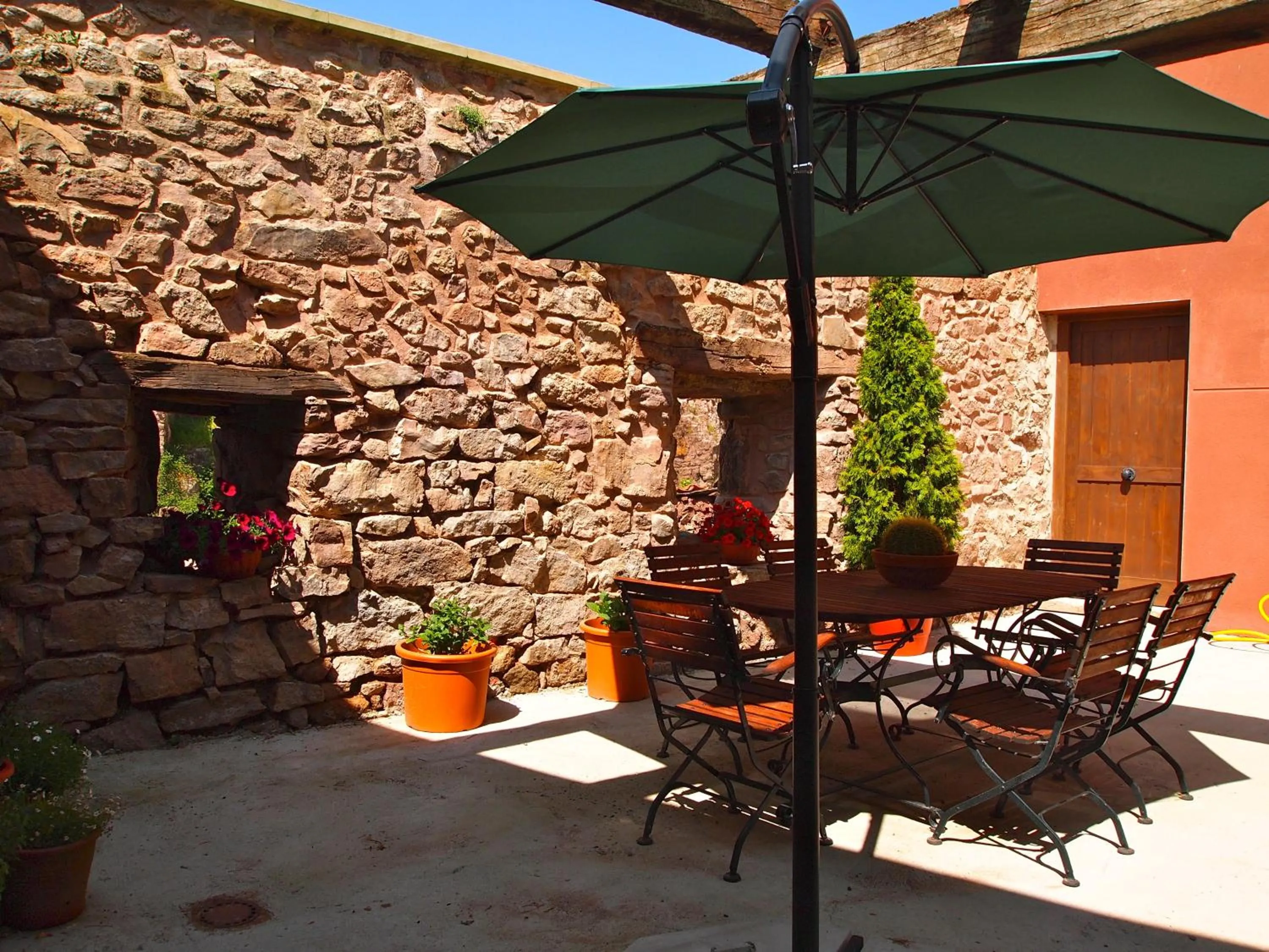 Garden in Posada Real La Almazuela