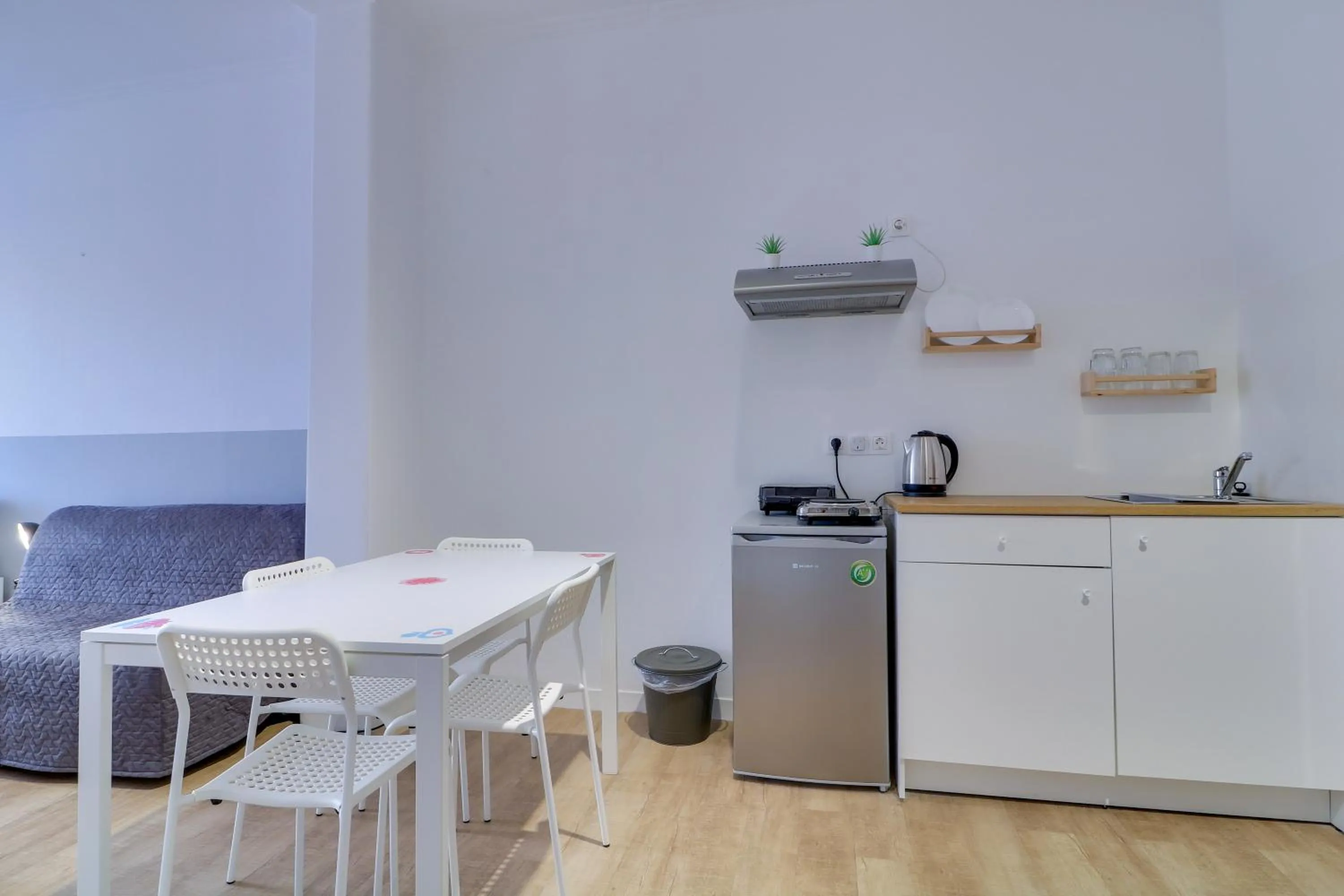 Kitchen or kitchenette in apartotel.acropolis.view