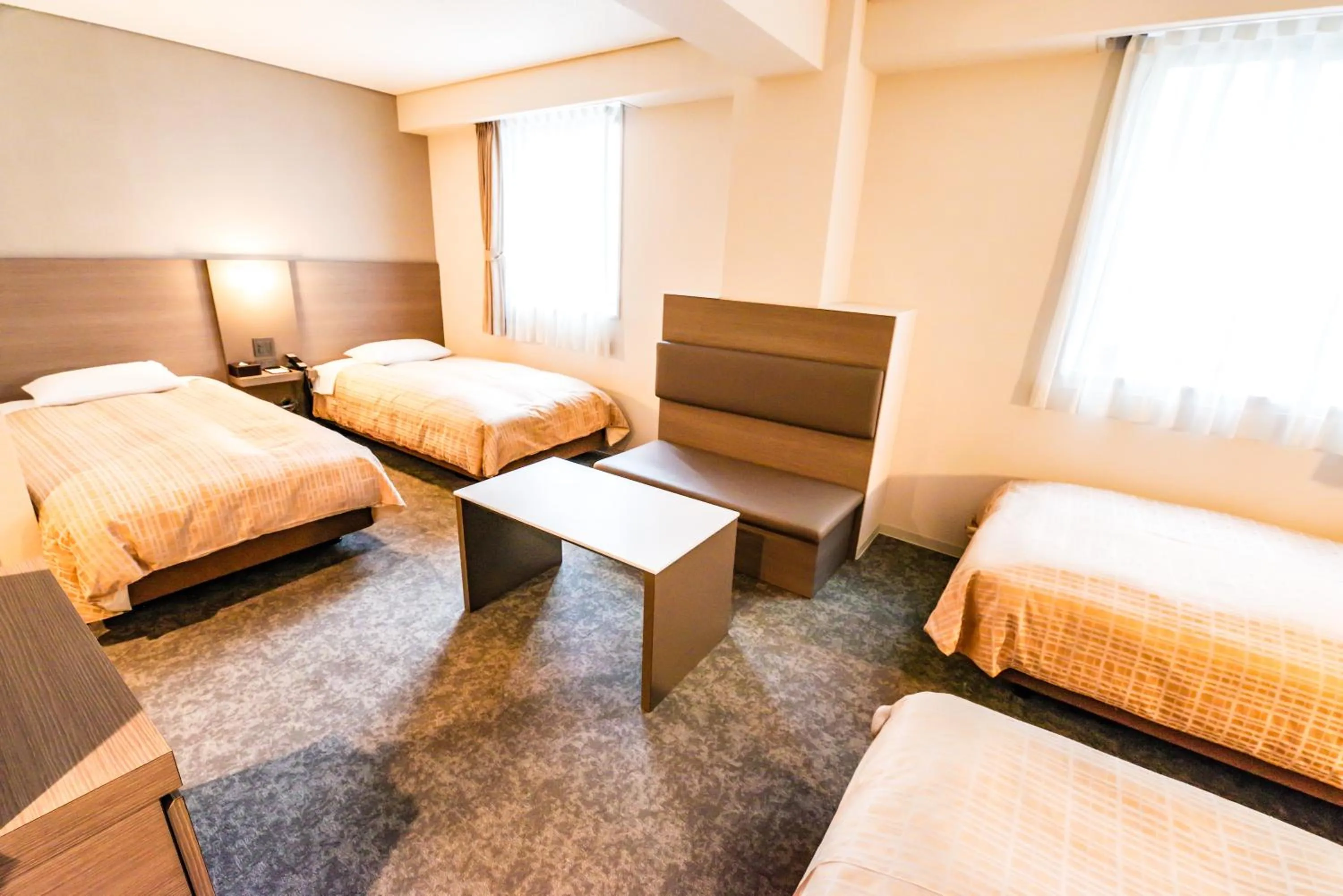 Bed in Reisenkaku Hotel Ekimae