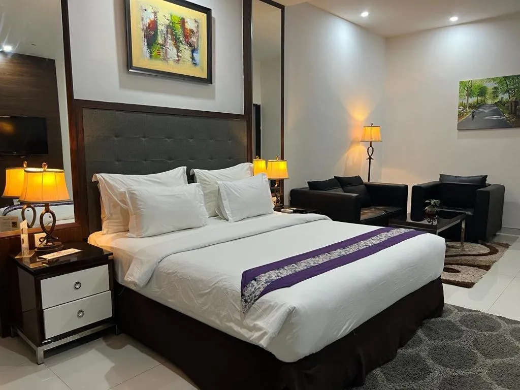 Bed in Hotel City View