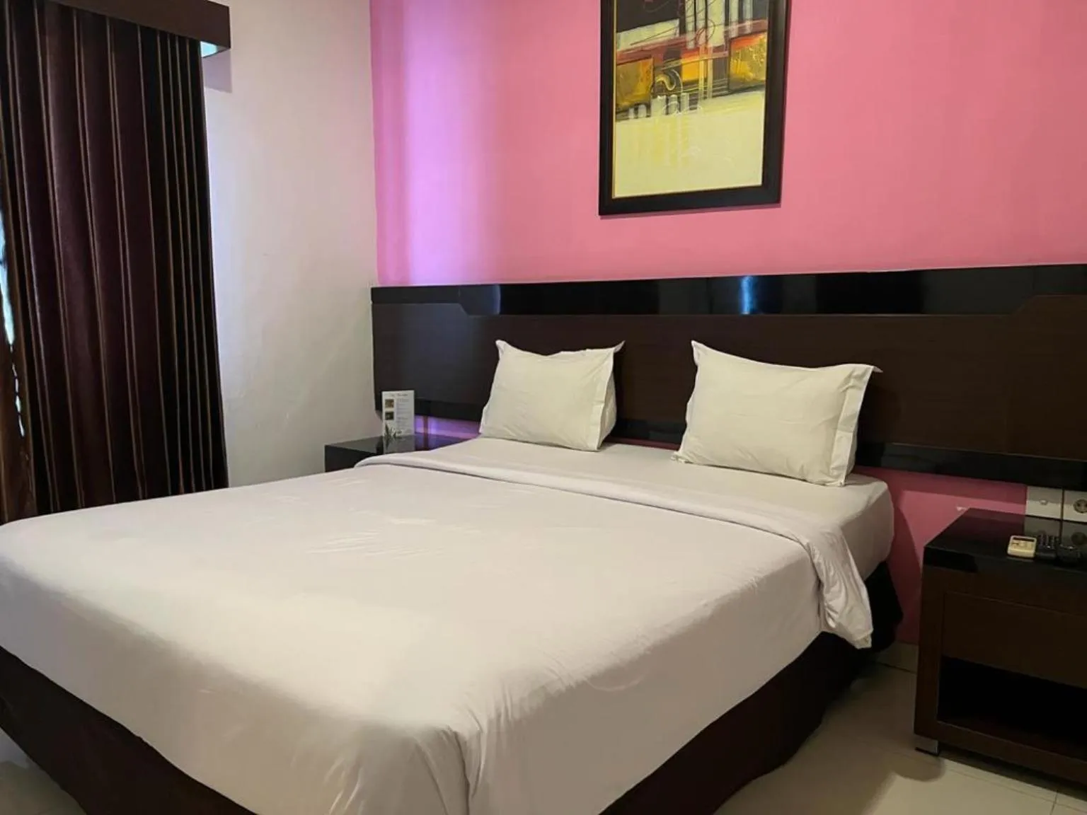 Bed in Hotel City View