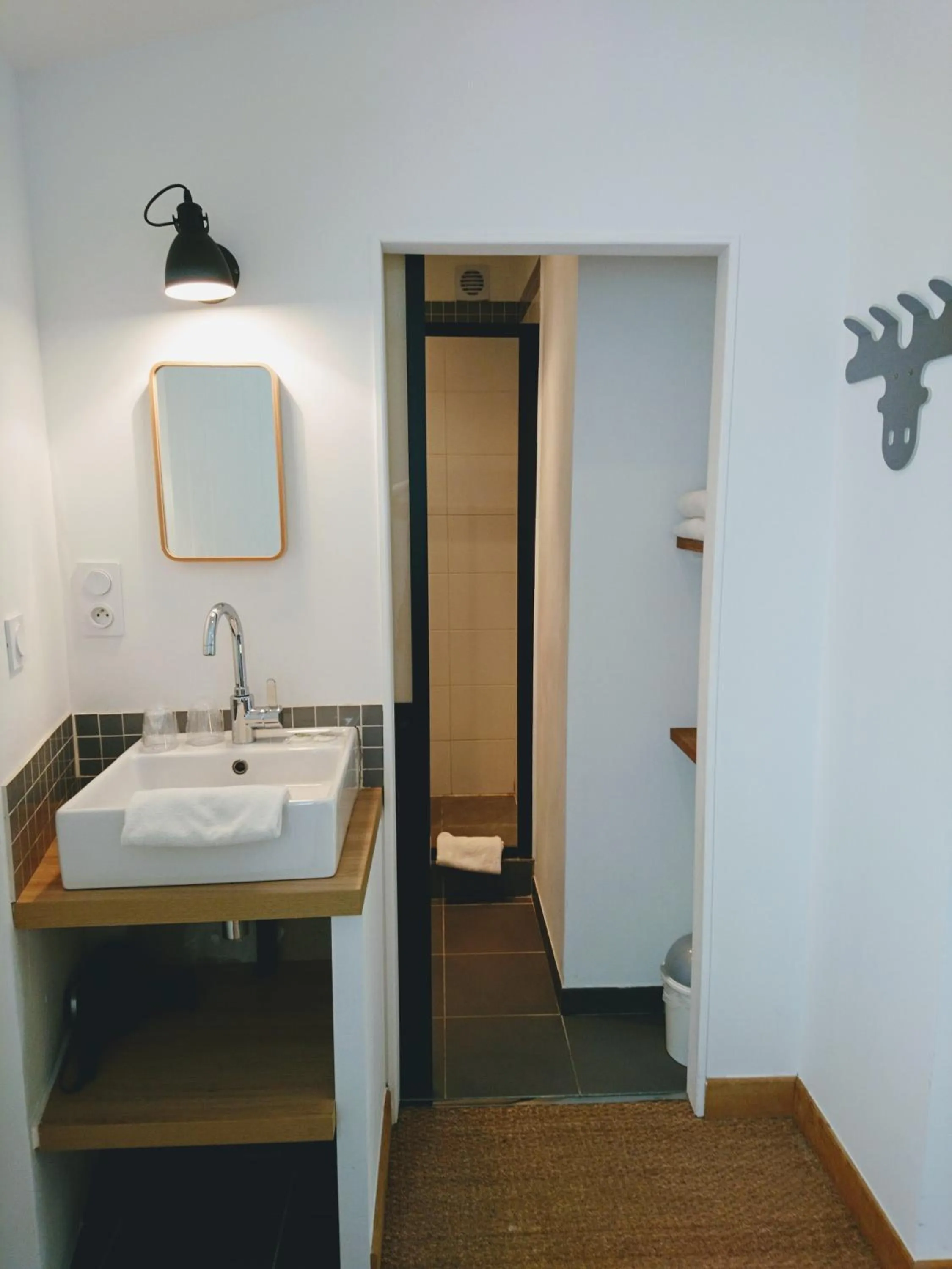 Bathroom in Accostage Hôtel Plage de la Concurrence