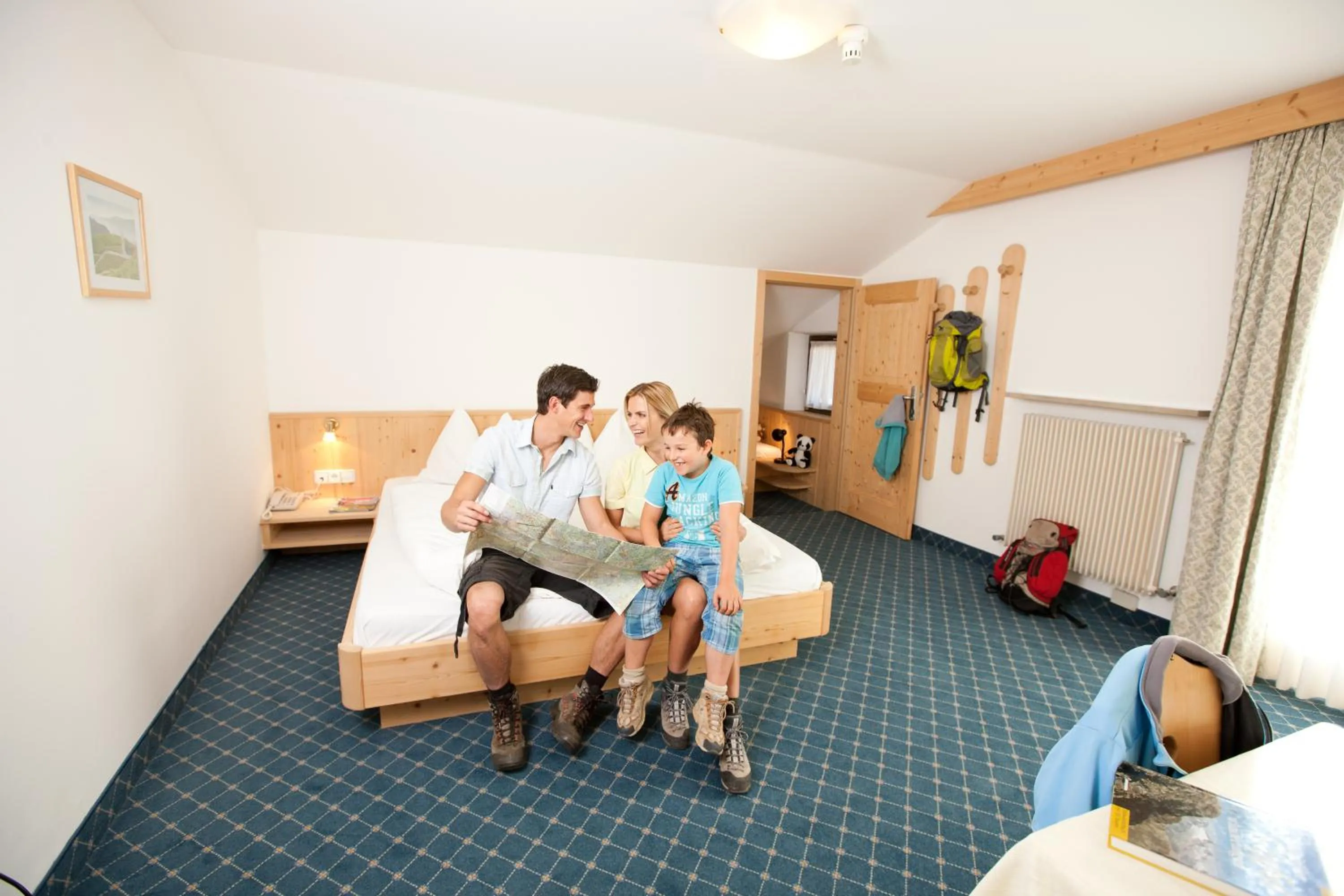 Photo of the whole room, Bed in Bio & BikeHotel Steineggerhof