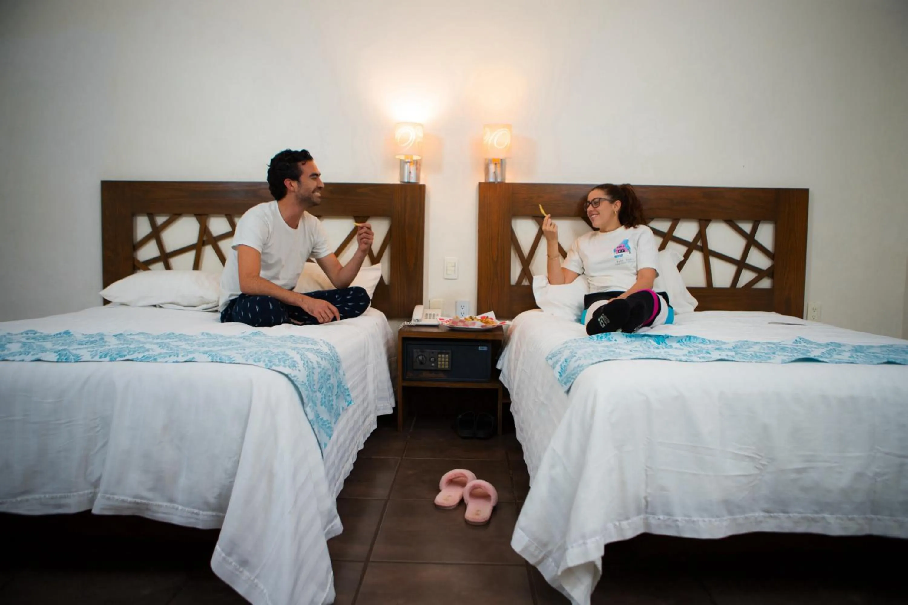 Bed in Hotel Tres Soles