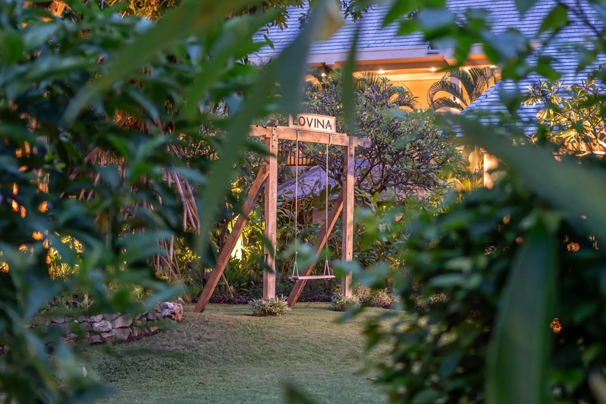 Garden in The Lovina