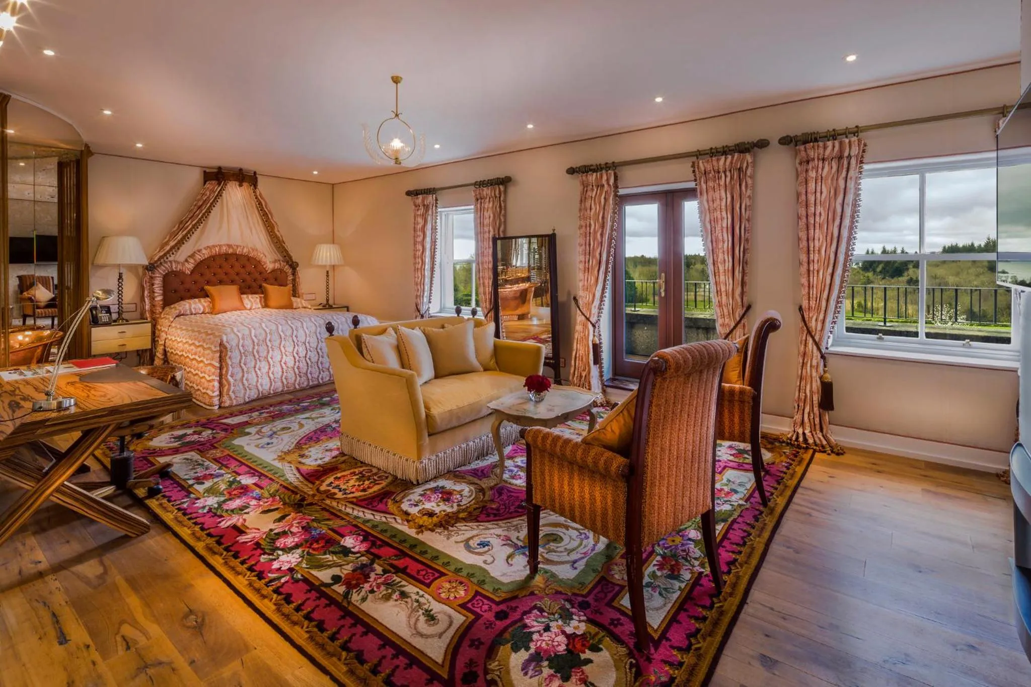 Bedroom in The Lodge at Ashford Castle