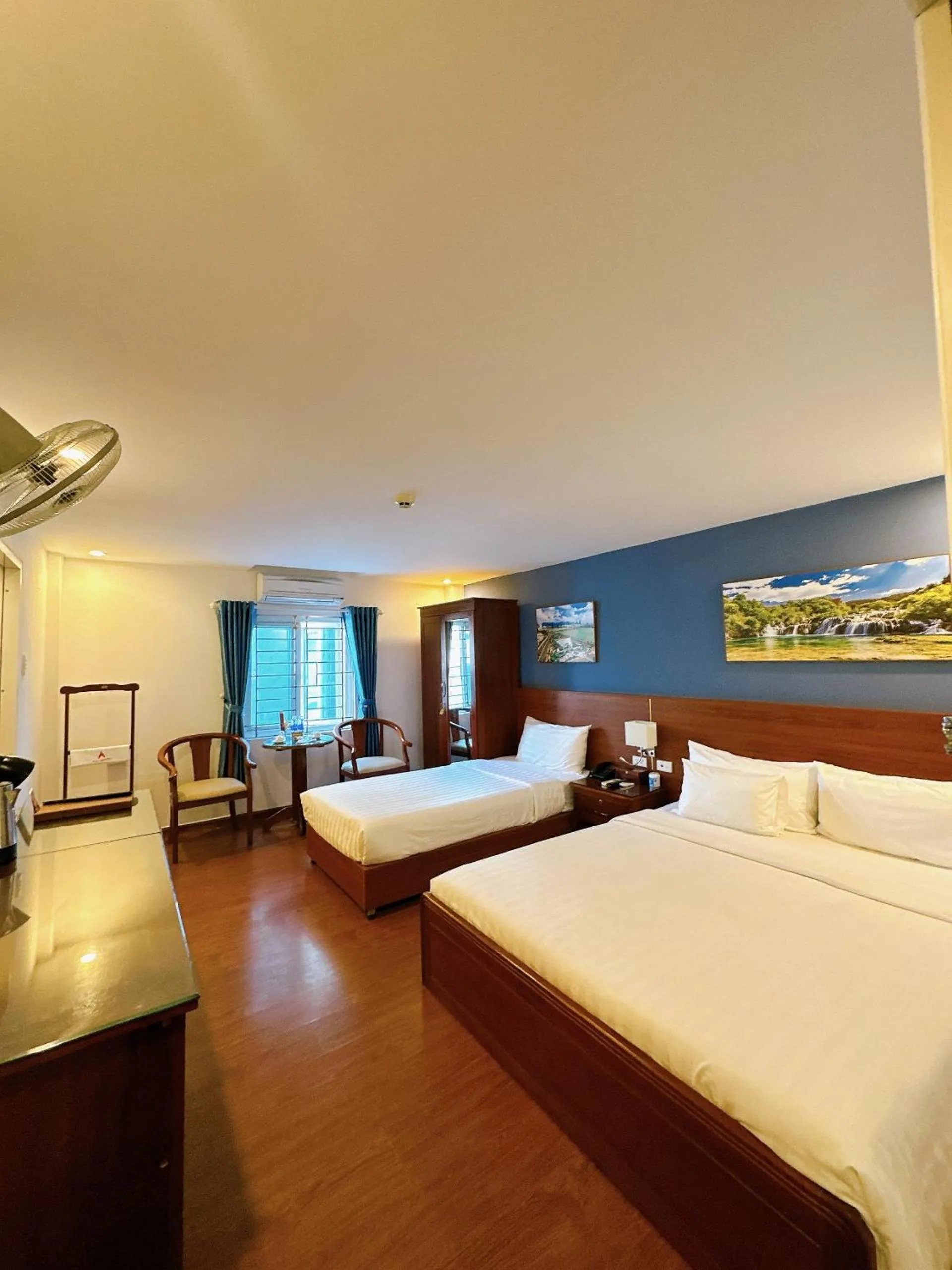 Bed in A25 Hotel -137 Nguyễn Du - Đà Nẵng