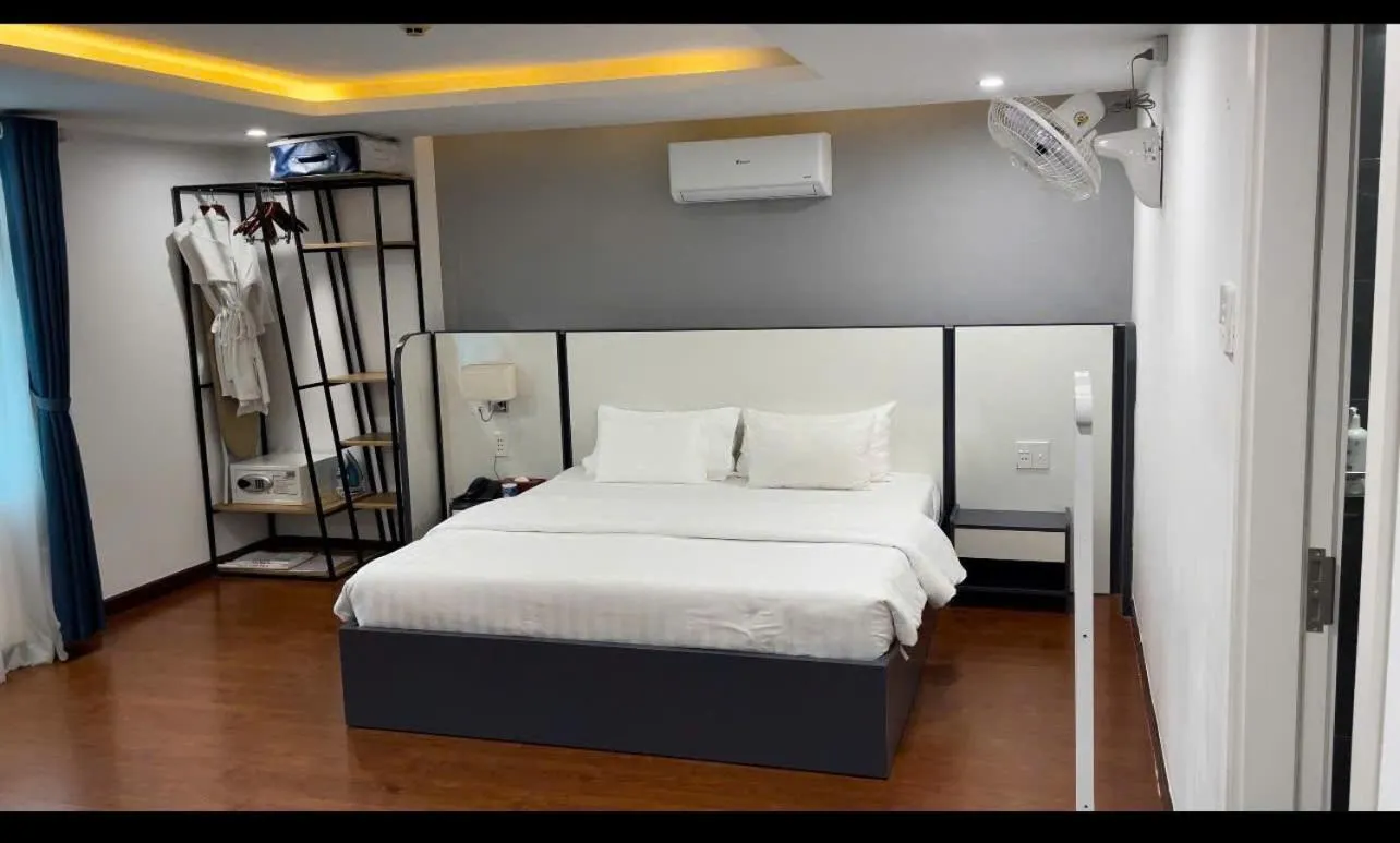 Bed in A25 Hotel -137 Nguyễn Du - Đà Nẵng