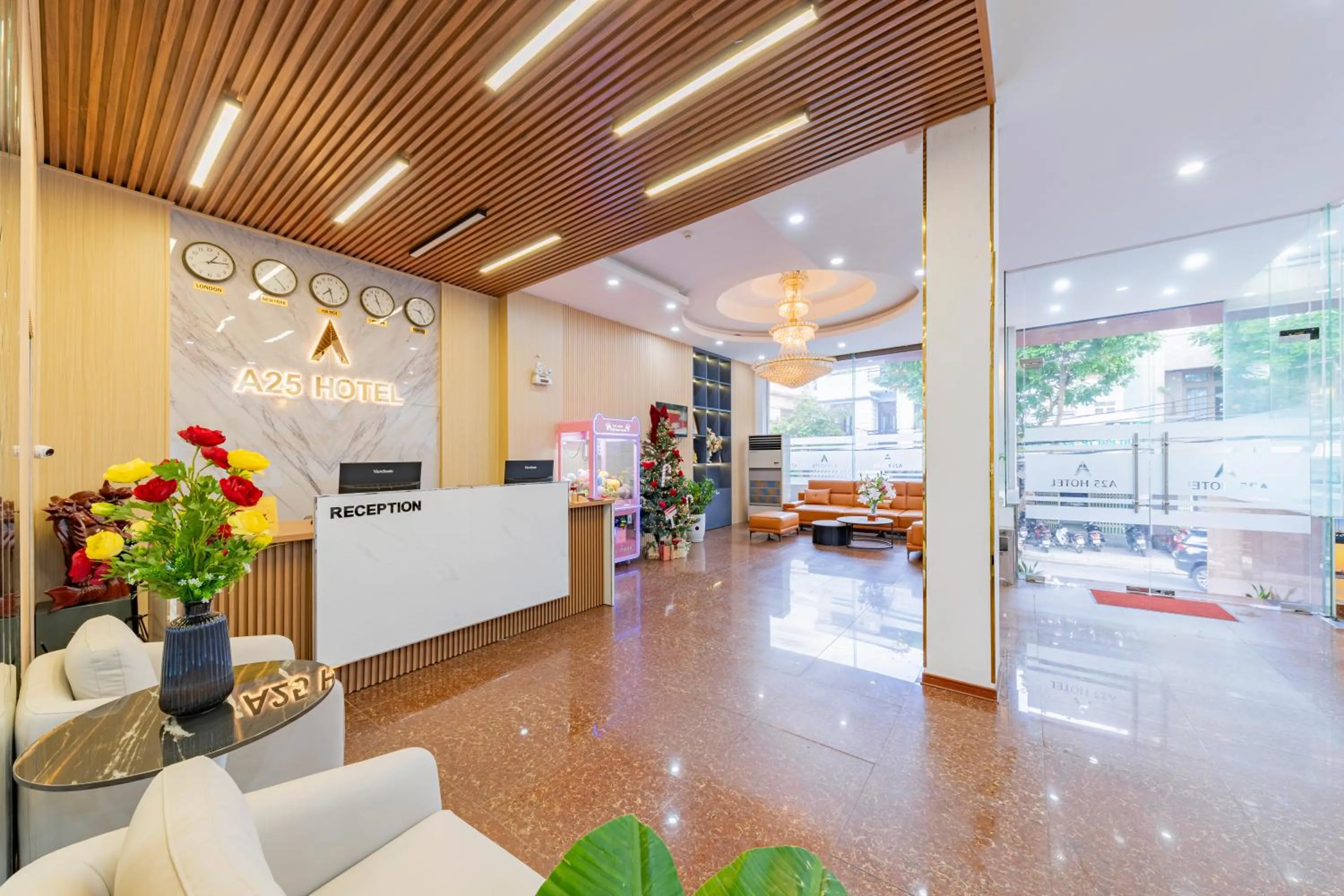 Lobby or reception in A25 Hotel -137 Nguyễn Du - Đà Nẵng