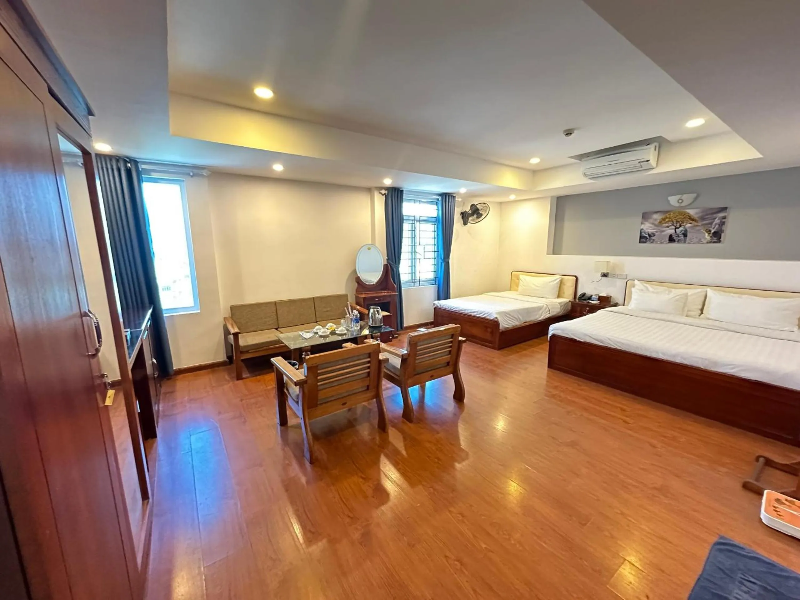 Bed in A25 Hotel -137 Nguyễn Du - Đà Nẵng