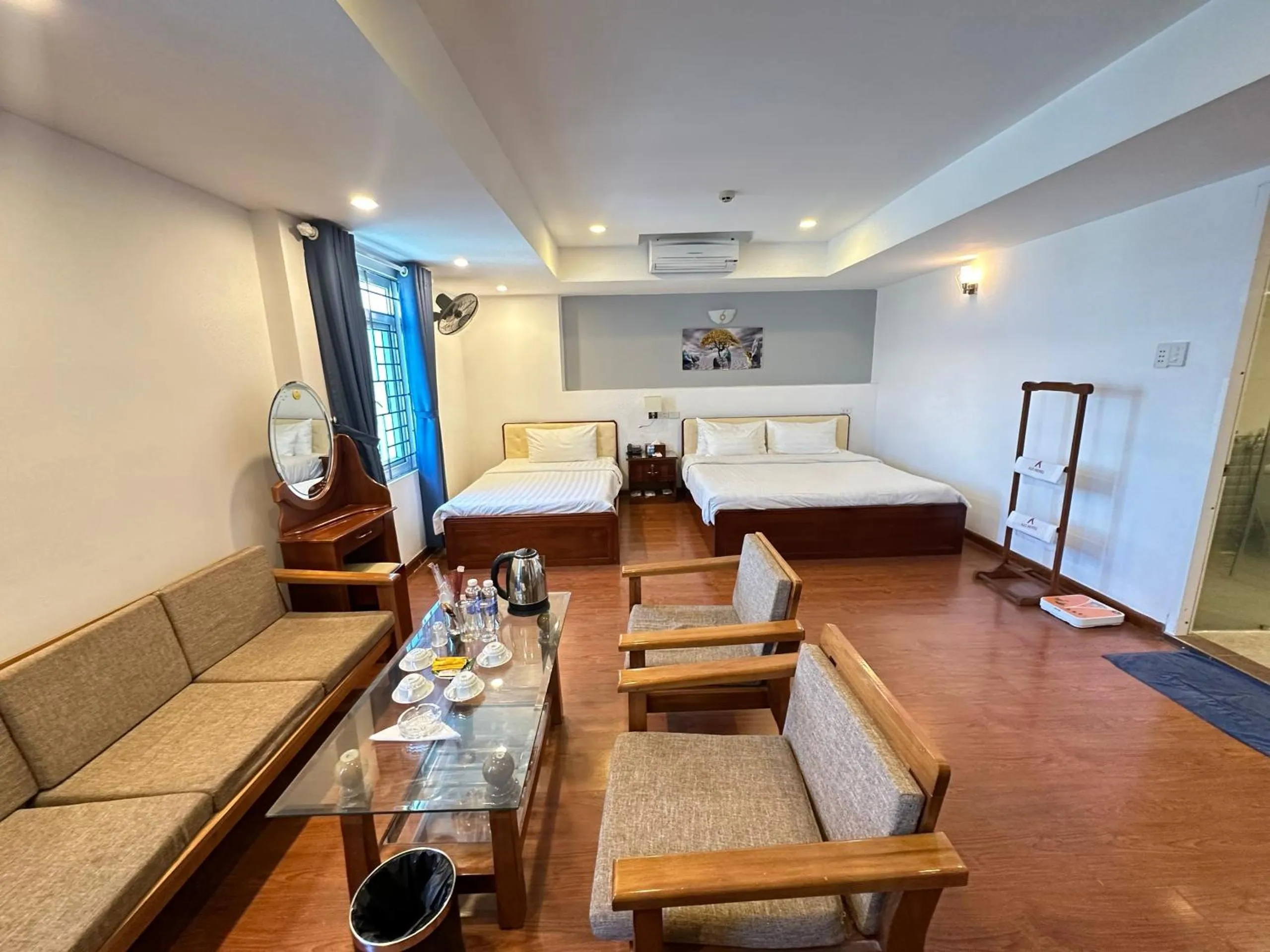 Bed in A25 Hotel -137 Nguyễn Du - Đà Nẵng