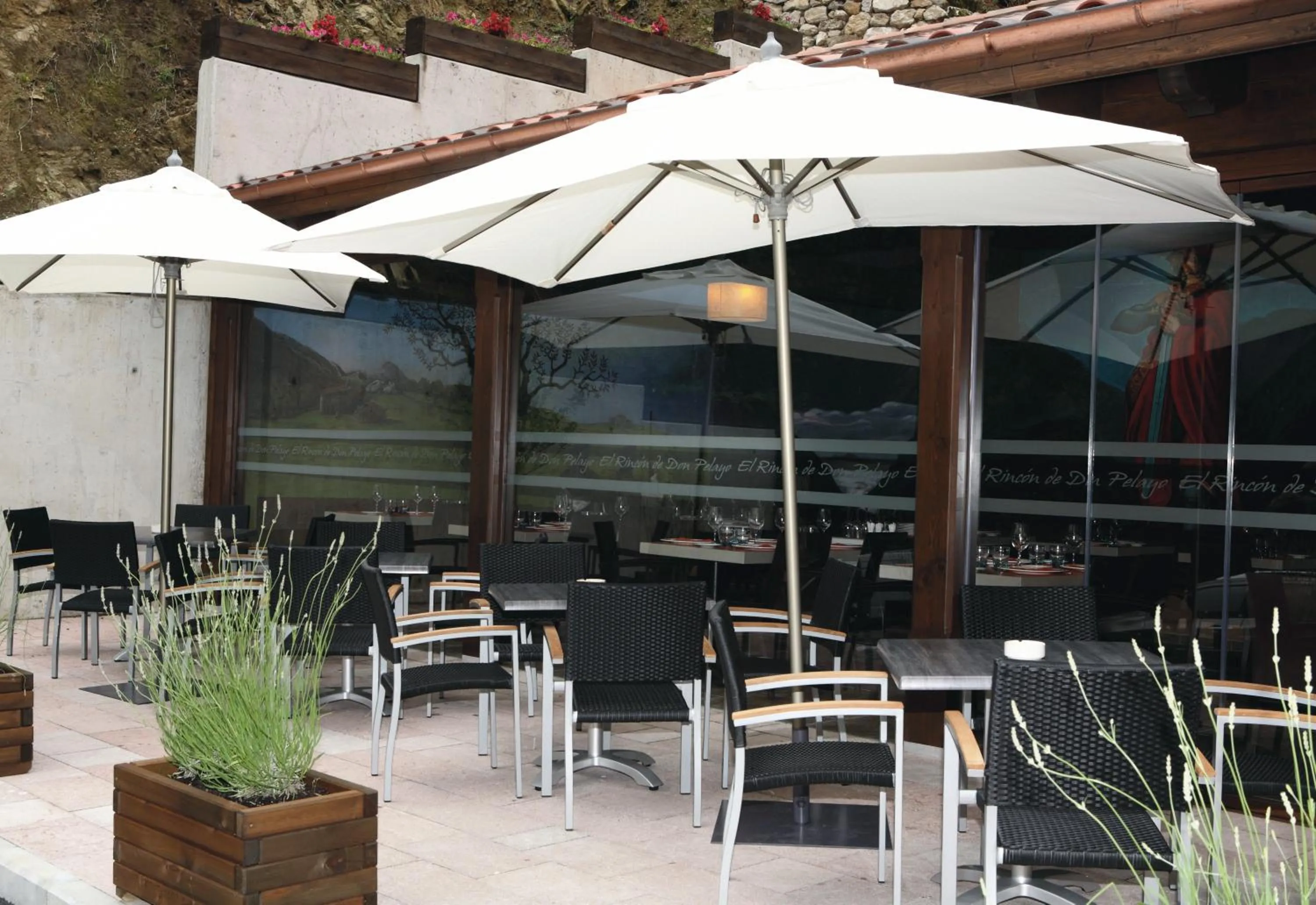 Patio in Hotel Rural - El Rincón de Don Pelayo