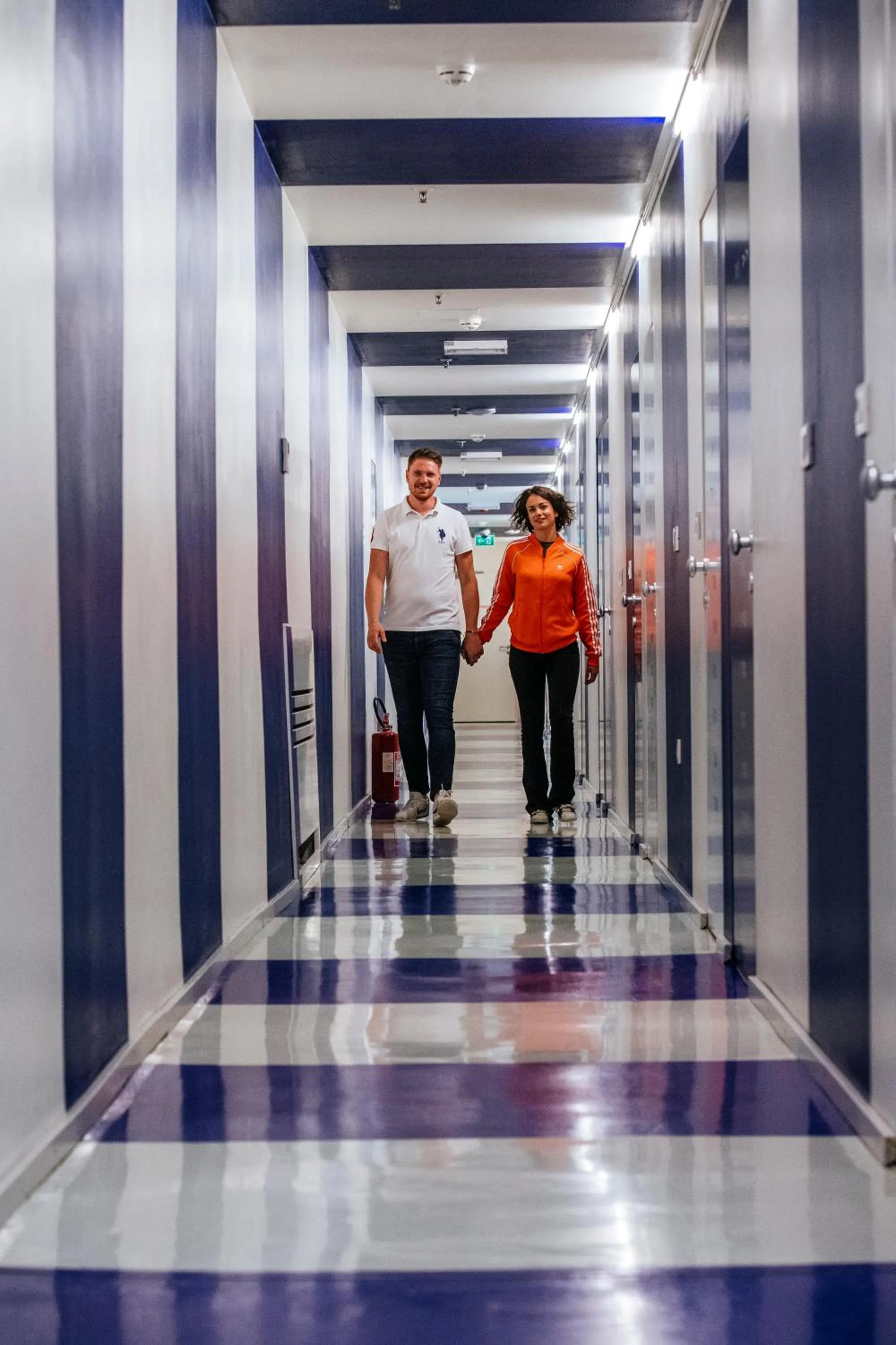 group of guests in Boutique Hostel Forum