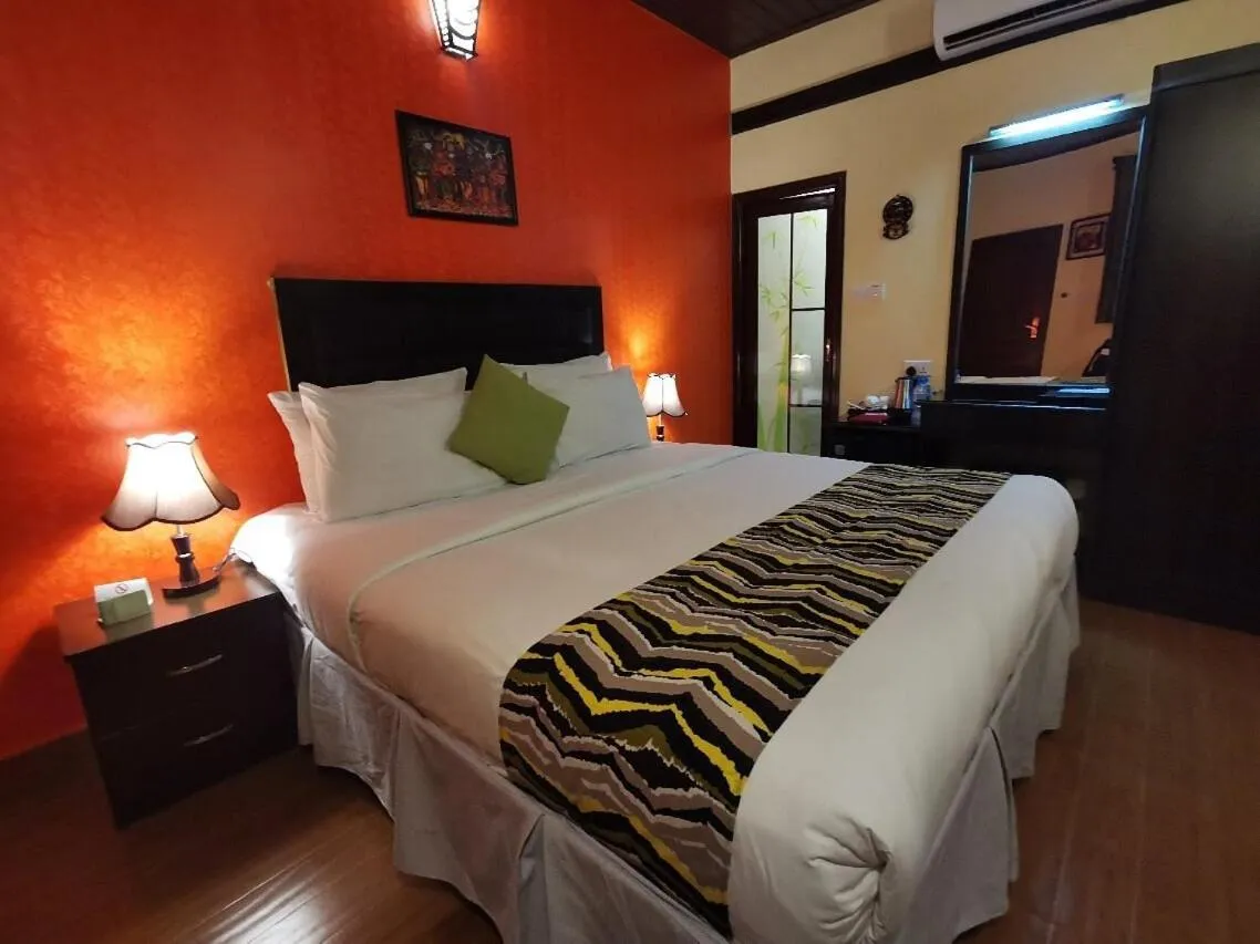 Bed in Fun Retreat Resort, Hotel and Ayurveda Spa